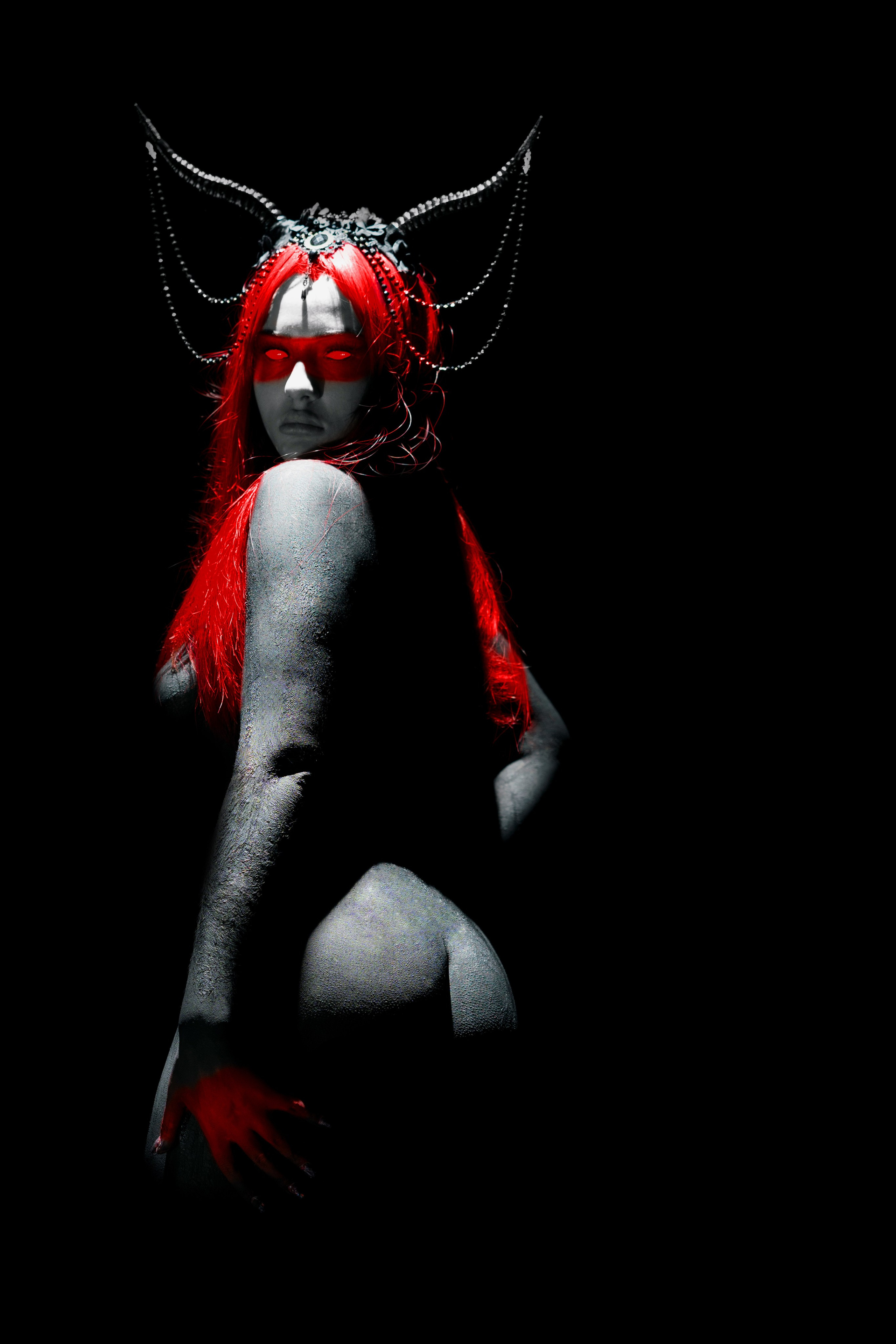 Студийный бодиарт в Москве. Портретный фотограф в Москве Владислав Каданцев