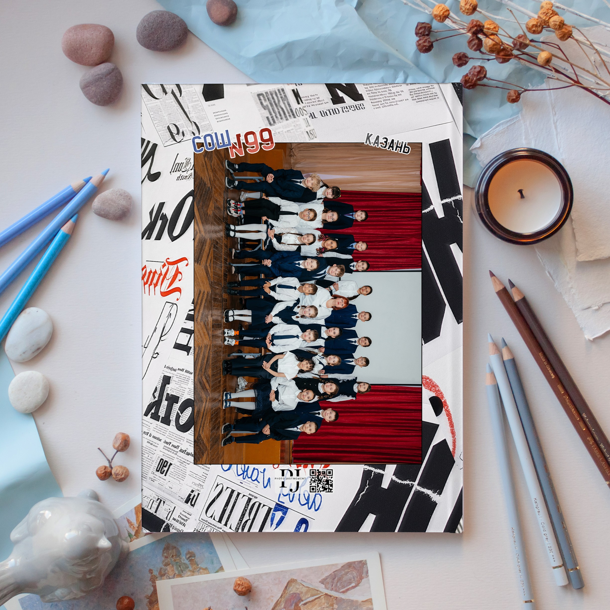 Альбомы для начальной школы. Выпускные фотоальбомы в Казани