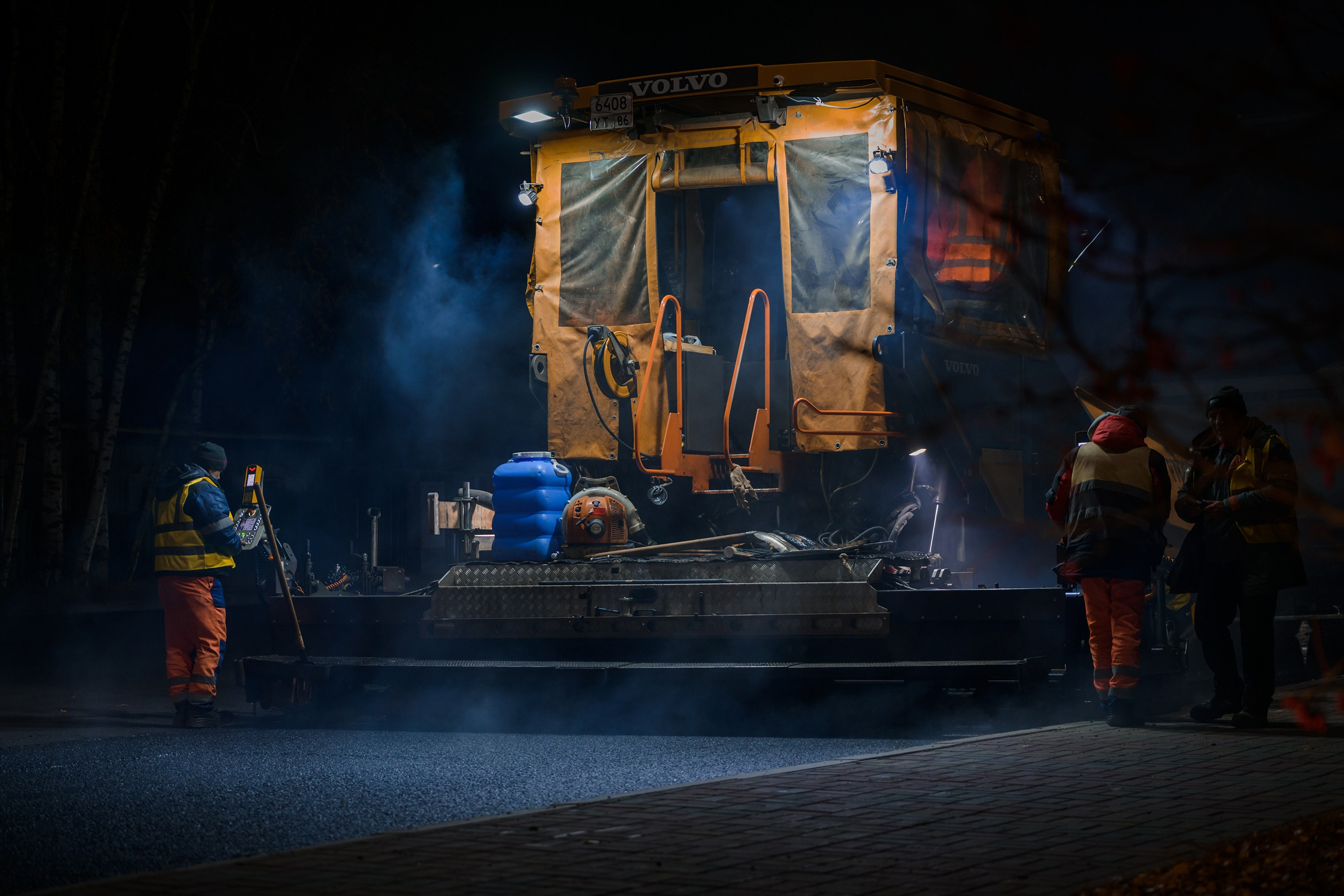 Дорожные работы. Фотограф в Ханты-Мансийске Евгений Жуланов