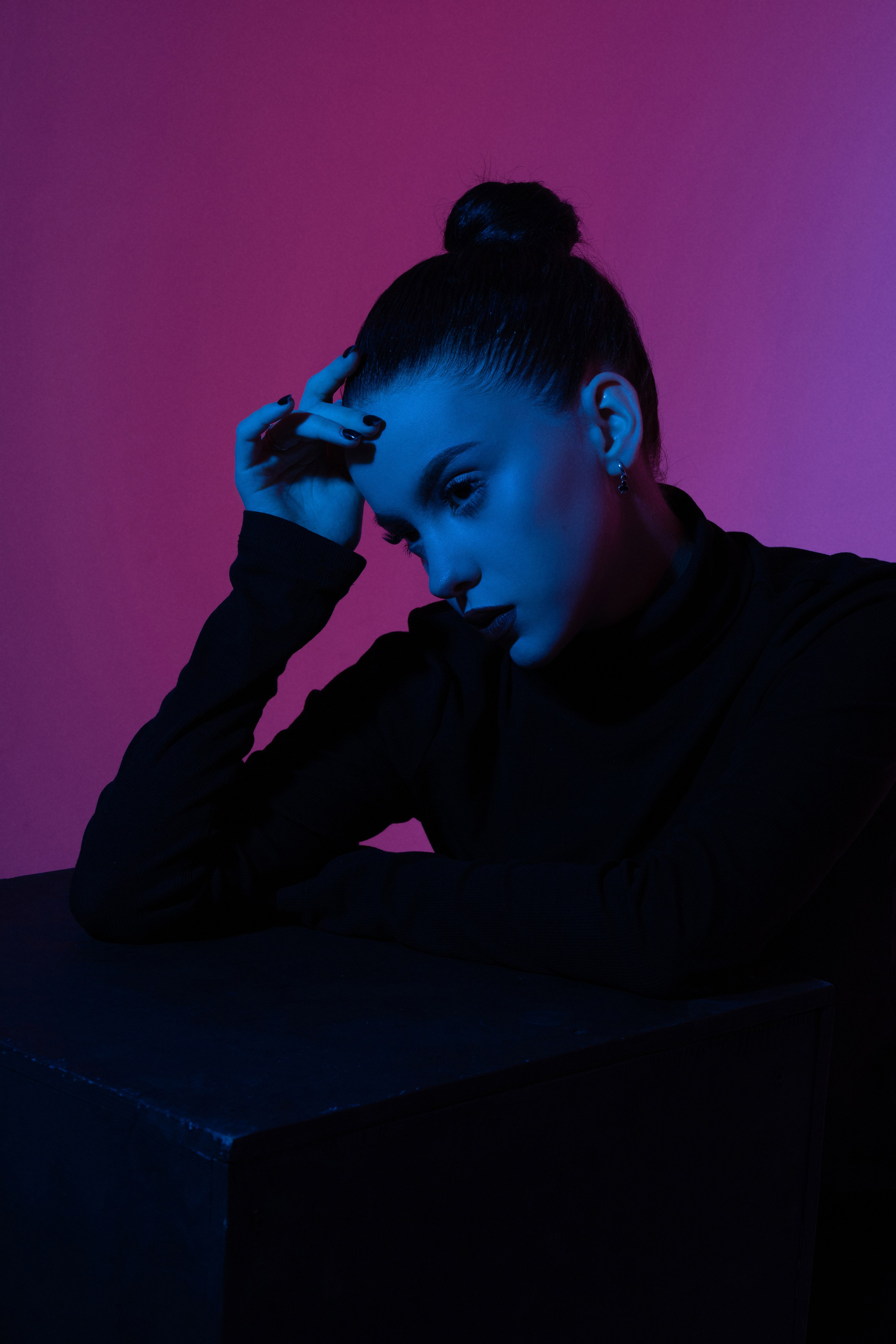 In blue. Фотограф в Воркуте Мария Фомина