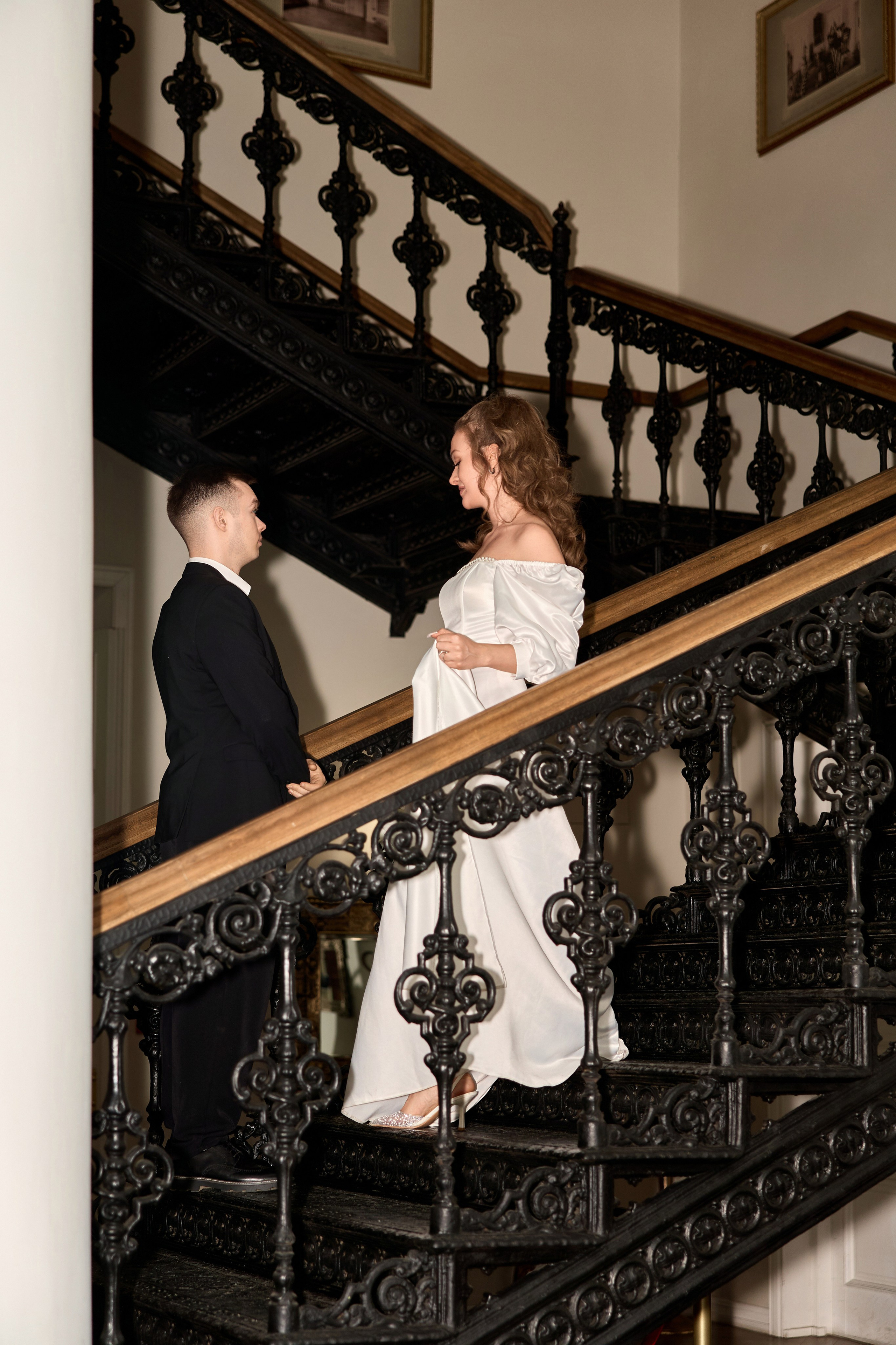 Свадебная фотосессия в гостинице и в студии