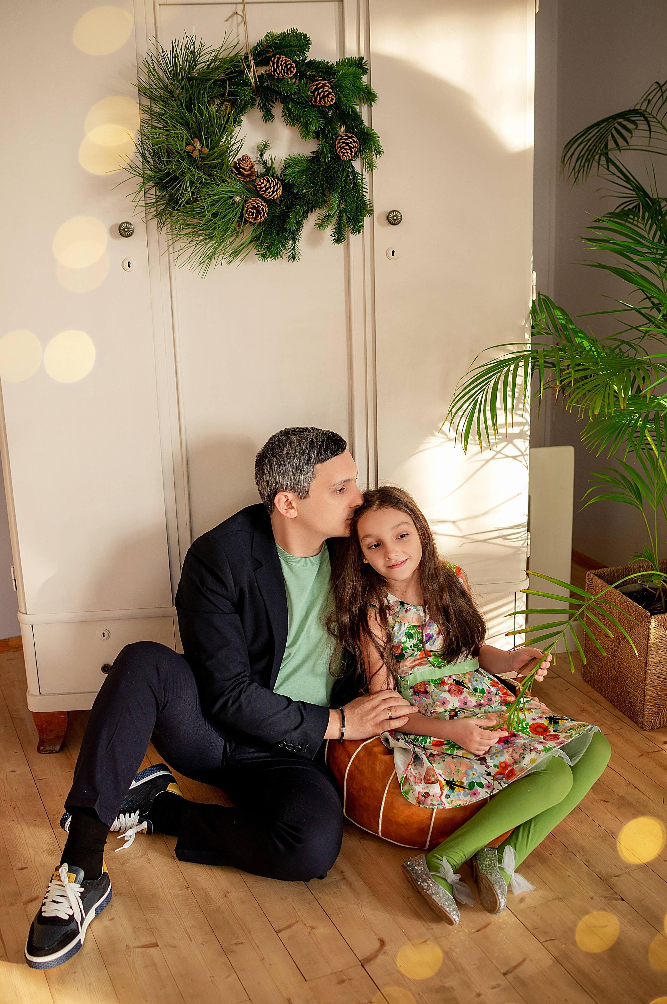 Новогодняя семейная фотосессия в Краснодаре 2023-2024. Фотограф новорожденных Краснодар Малышенко Надежда