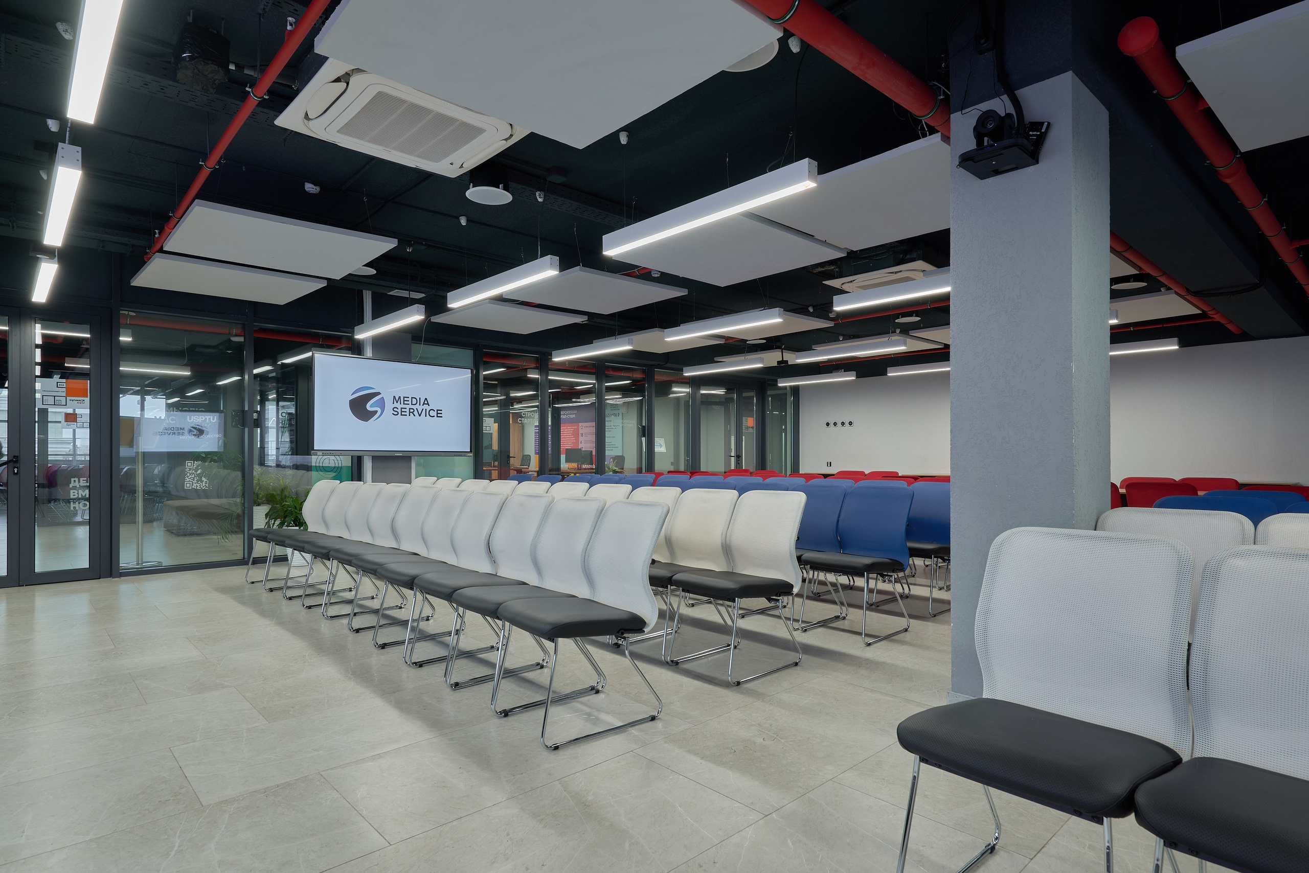 Межвузовский студенческий кампус Евразийского Ноц мирового уровня. Абросимов Лев интерьерный и архитектурный фотограф