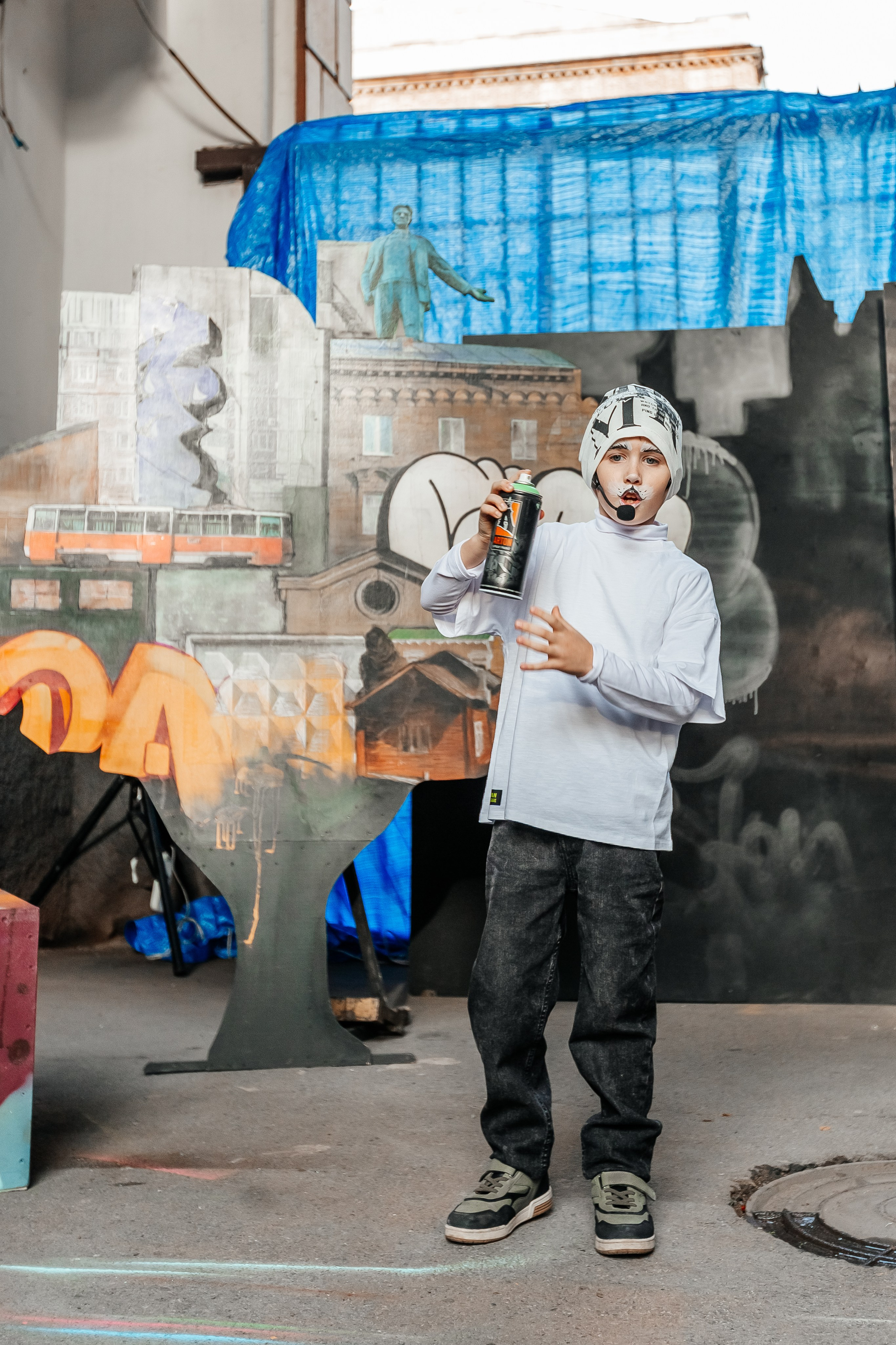 Уличный спектакль «История одного леса». Фотограф Краснодар Марго Хелбен