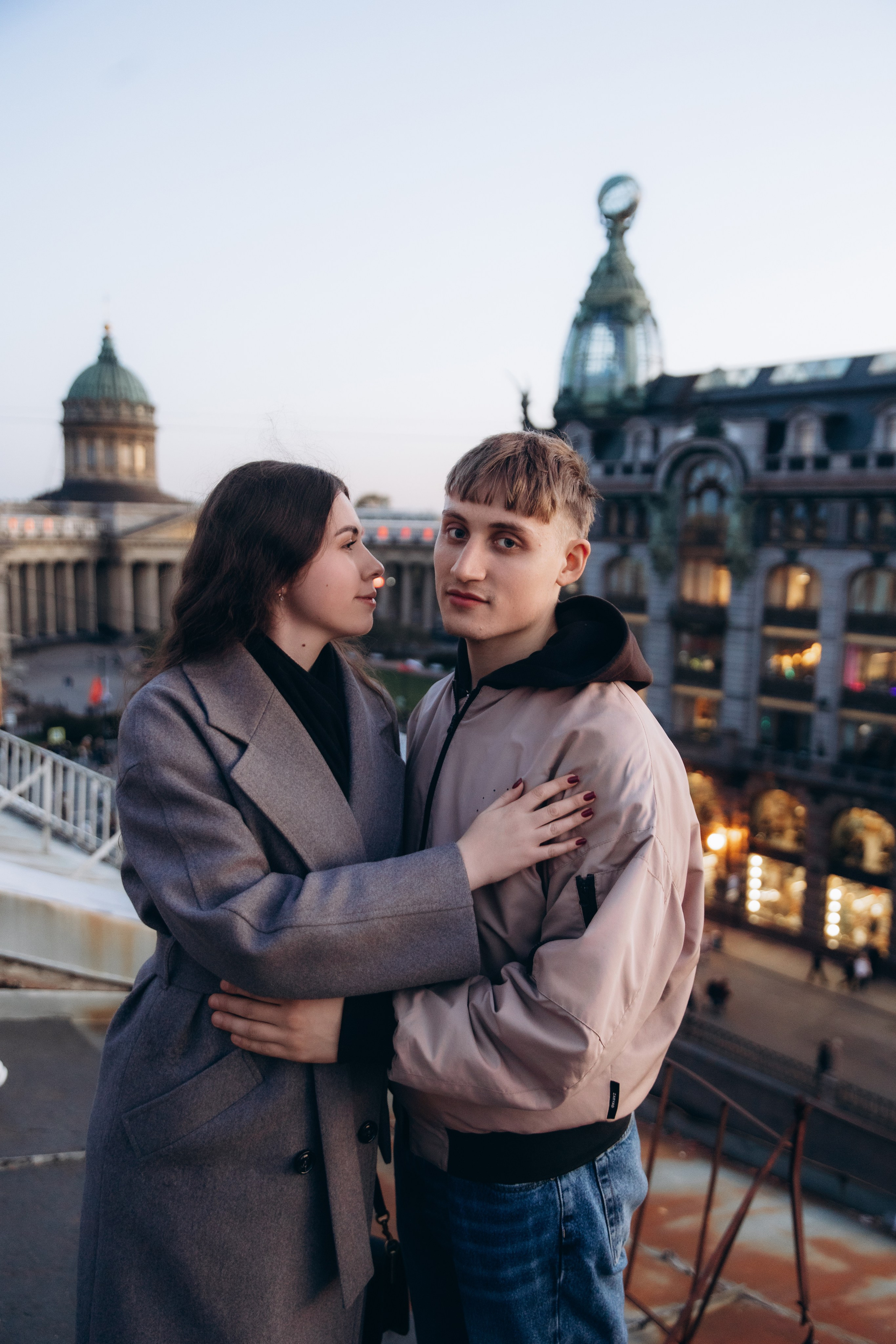 Фотосессия на крыше. Фотограф в Санкт-Петербурге Разиля Идиятуллина