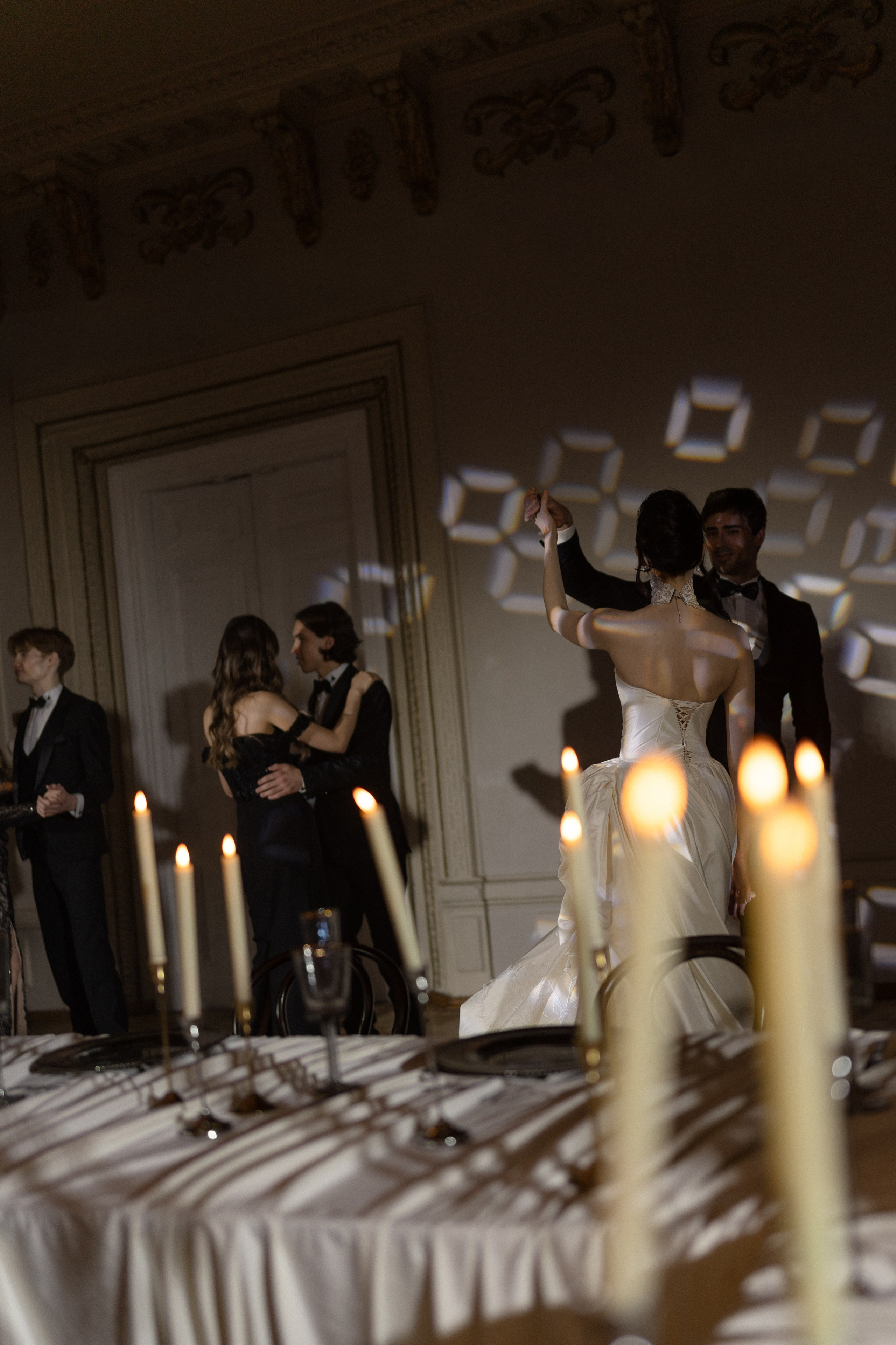 Ужин при свечах. Свадебный и репортажный фотограф Москва