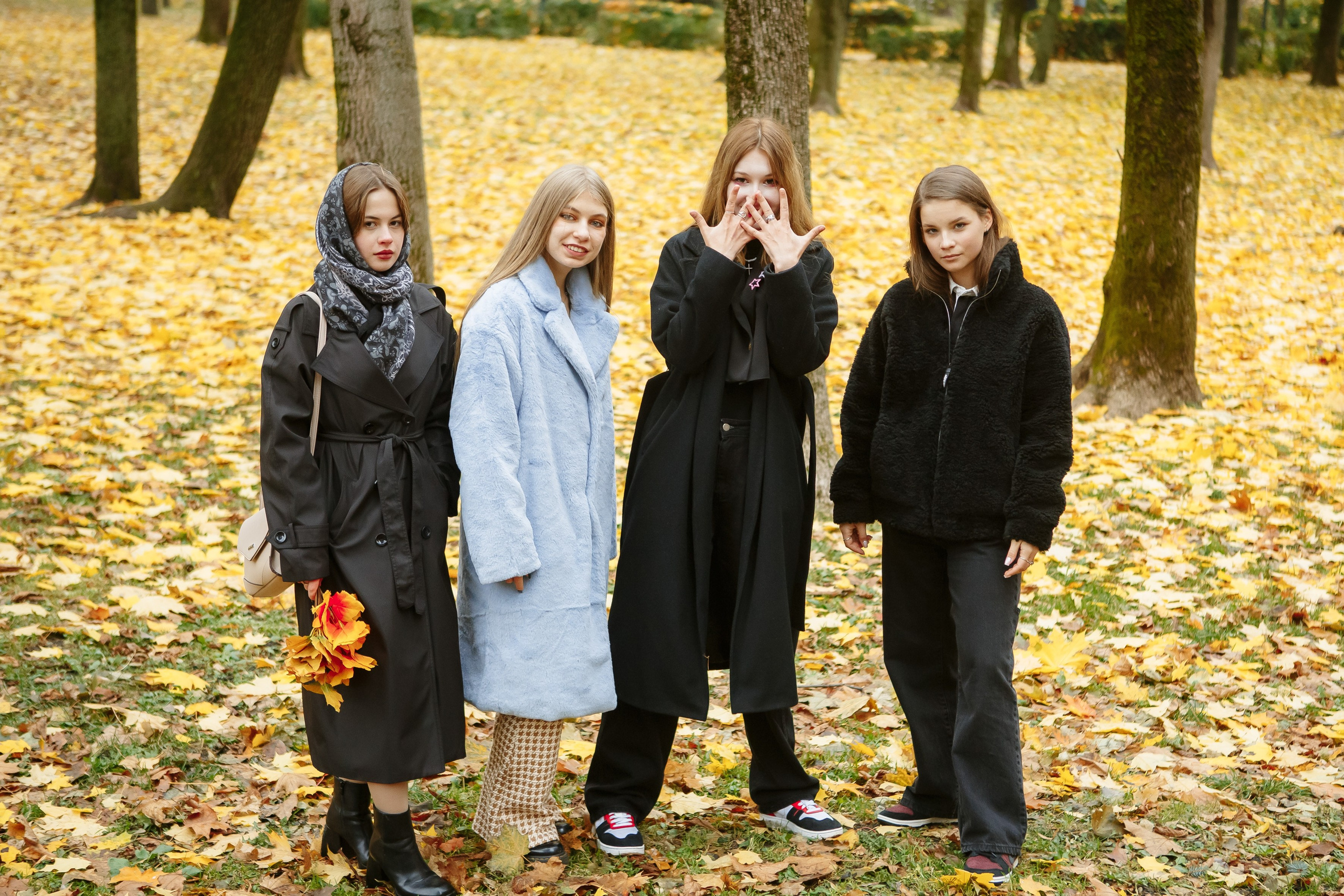 Осень Гимназия 12 11 В 2023 г. Свадебный и портретный Фотограф в Липецке Дмитрий Котюков