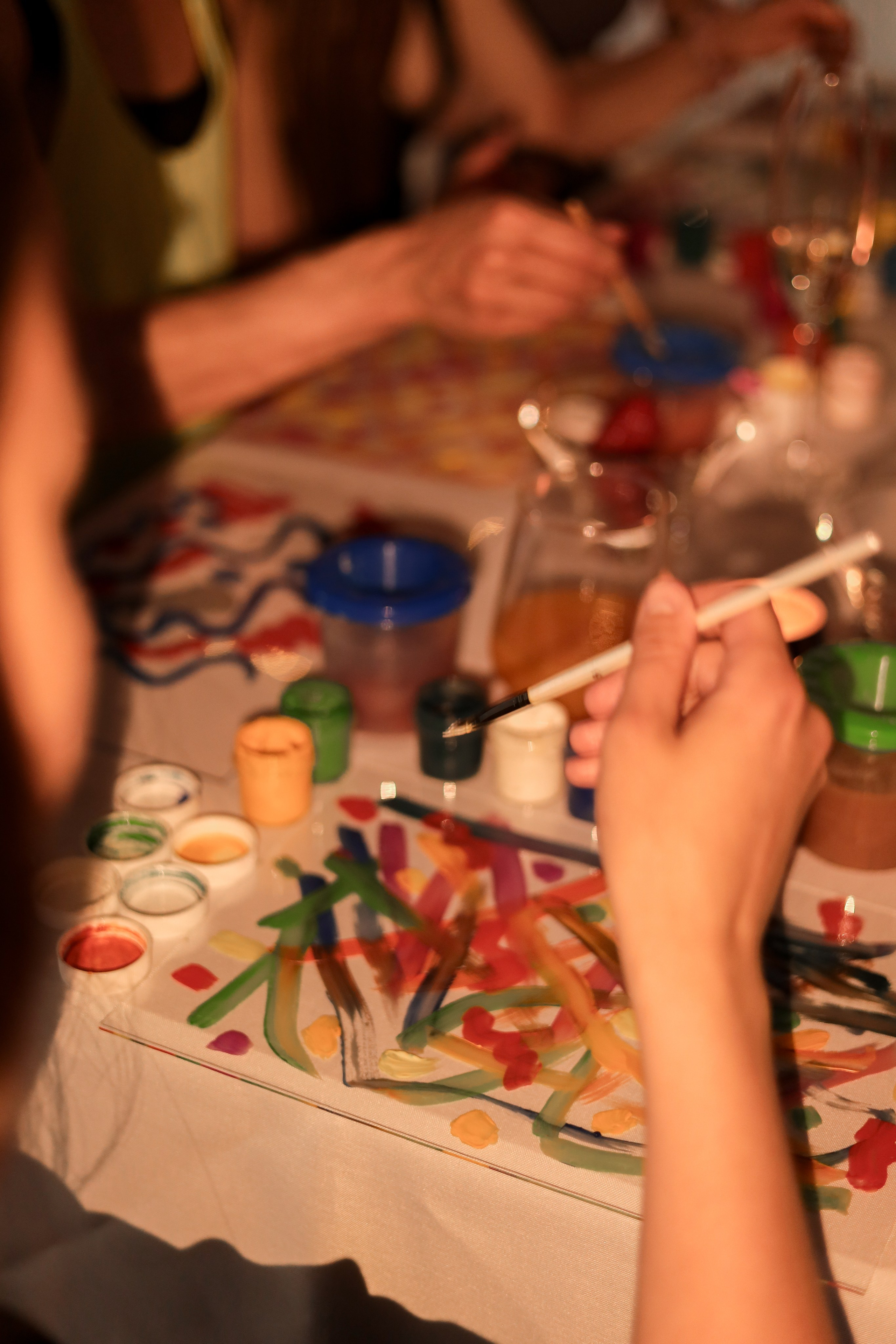 Арт-терапия + аэройога. Фотограф Надршина Лилия