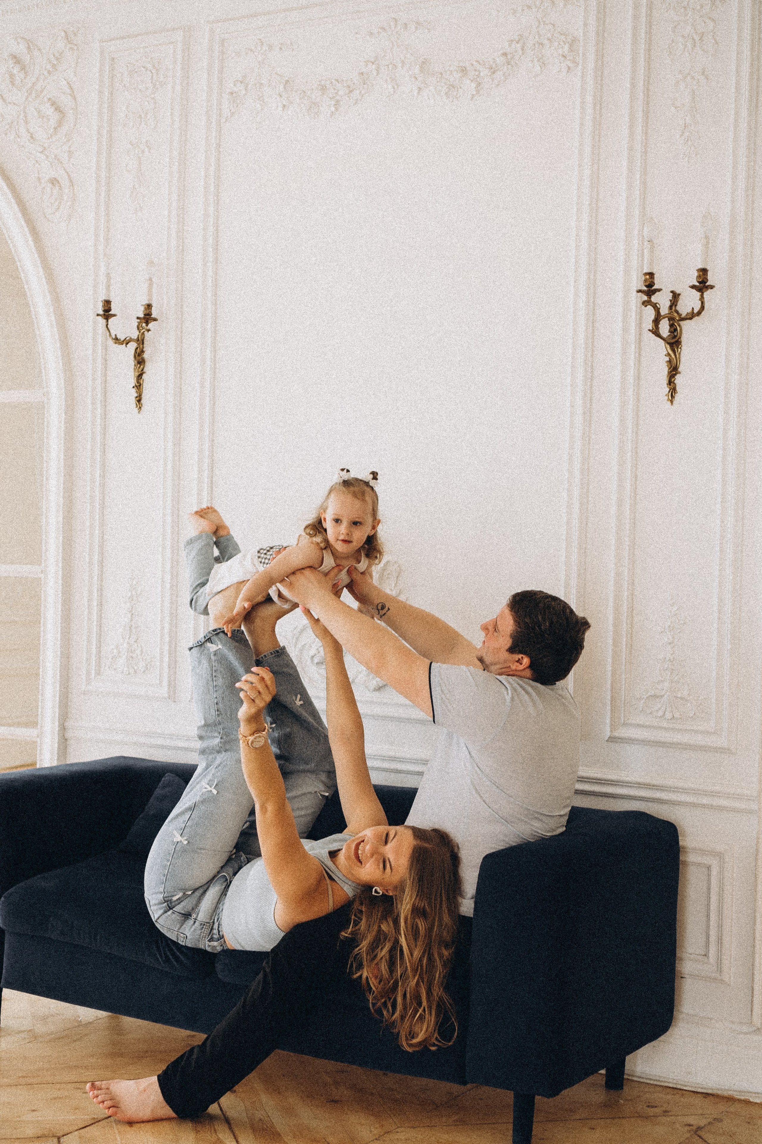 Семейная история в студии. Профессиональный фотограф, Санкт-Петербург — Виктория Богомолова