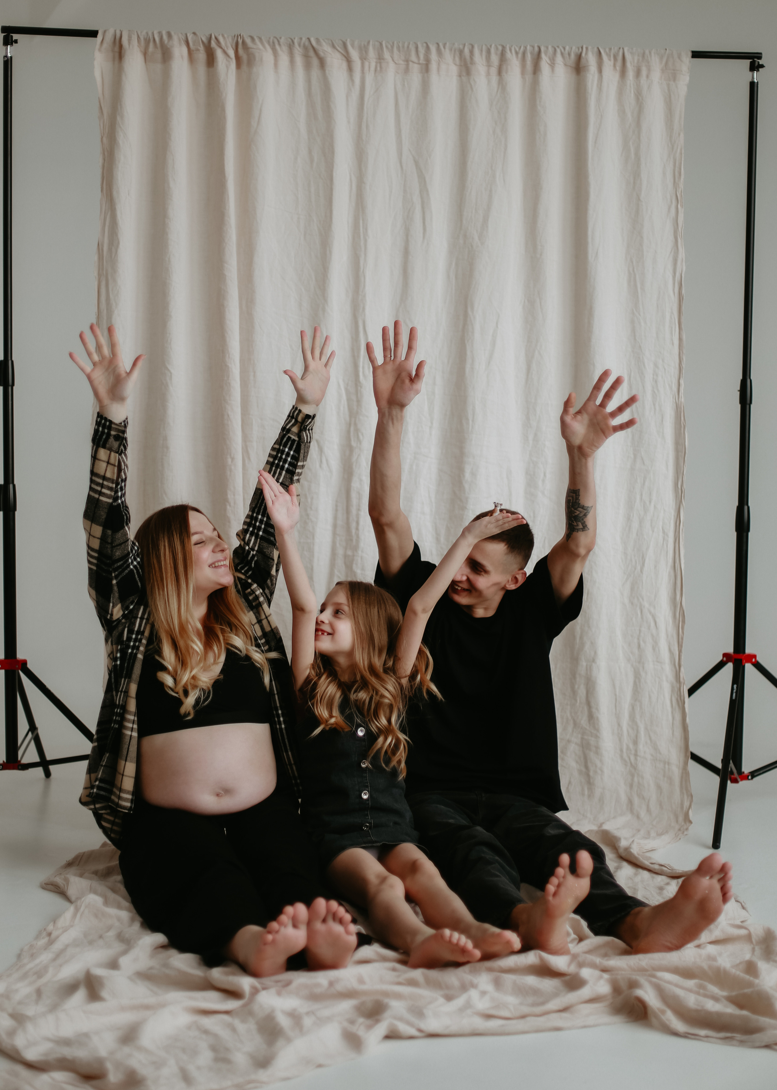 Анастасия и ее прекрасная семья. Фотограф Брянск