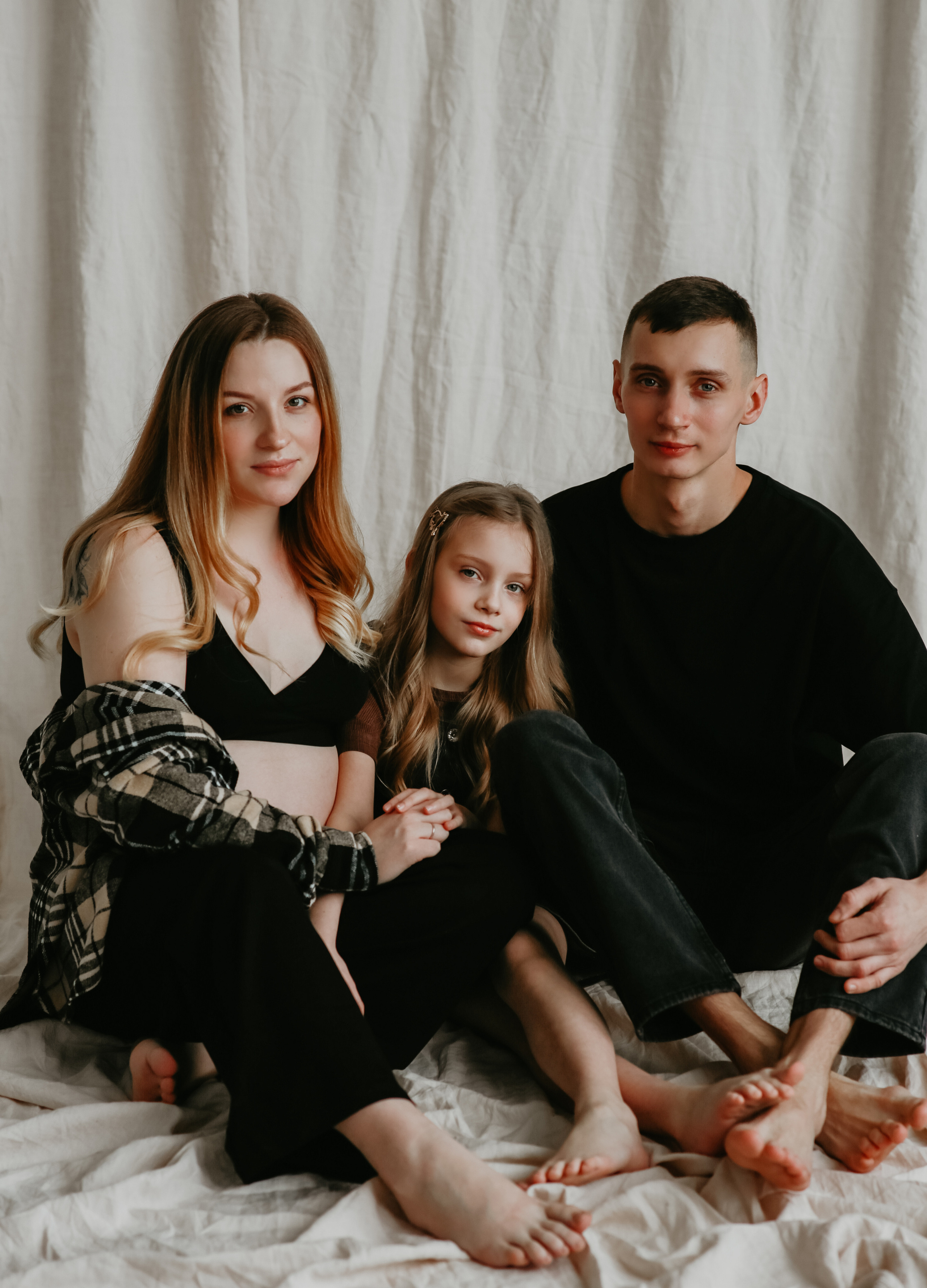 Анастасия и ее прекрасная семья. Фотограф Брянск