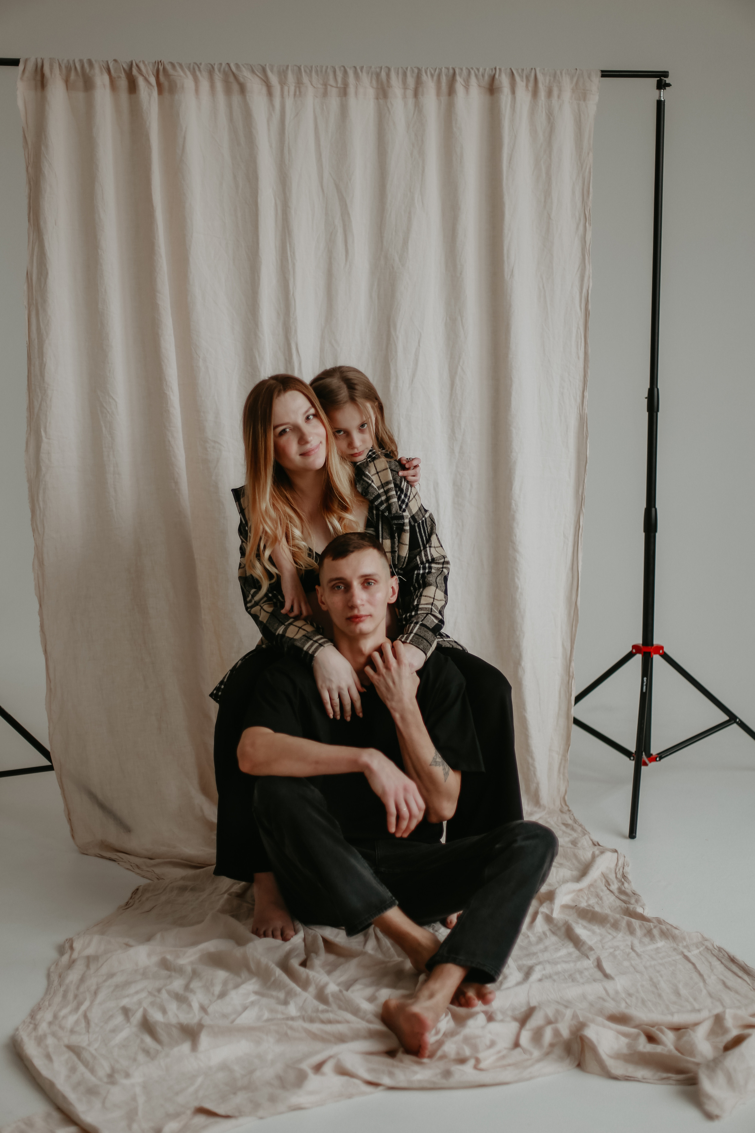 Анастасия и ее прекрасная семья. Фотограф Брянск