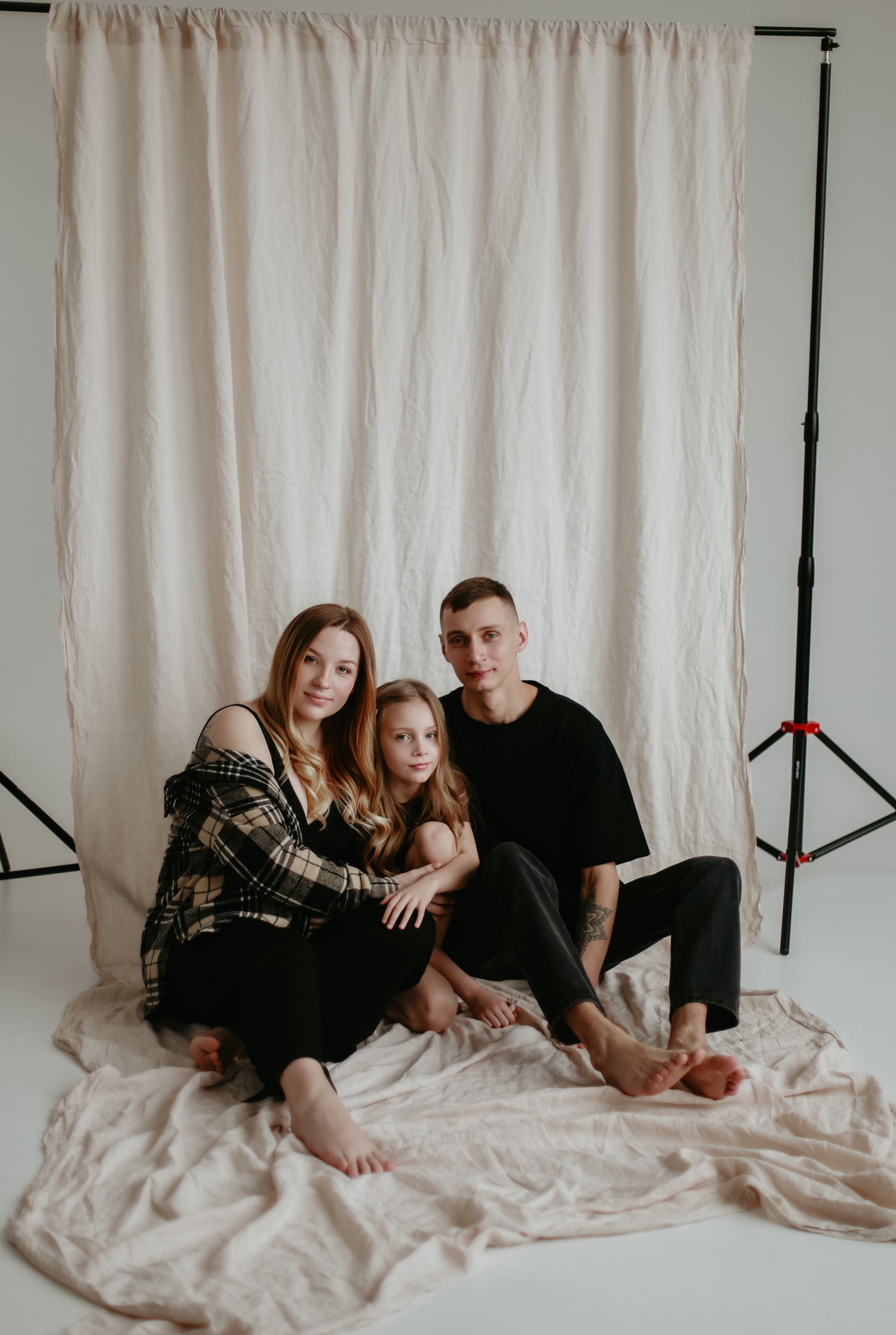 Анастасия и ее прекрасная семья. Фотограф Брянск