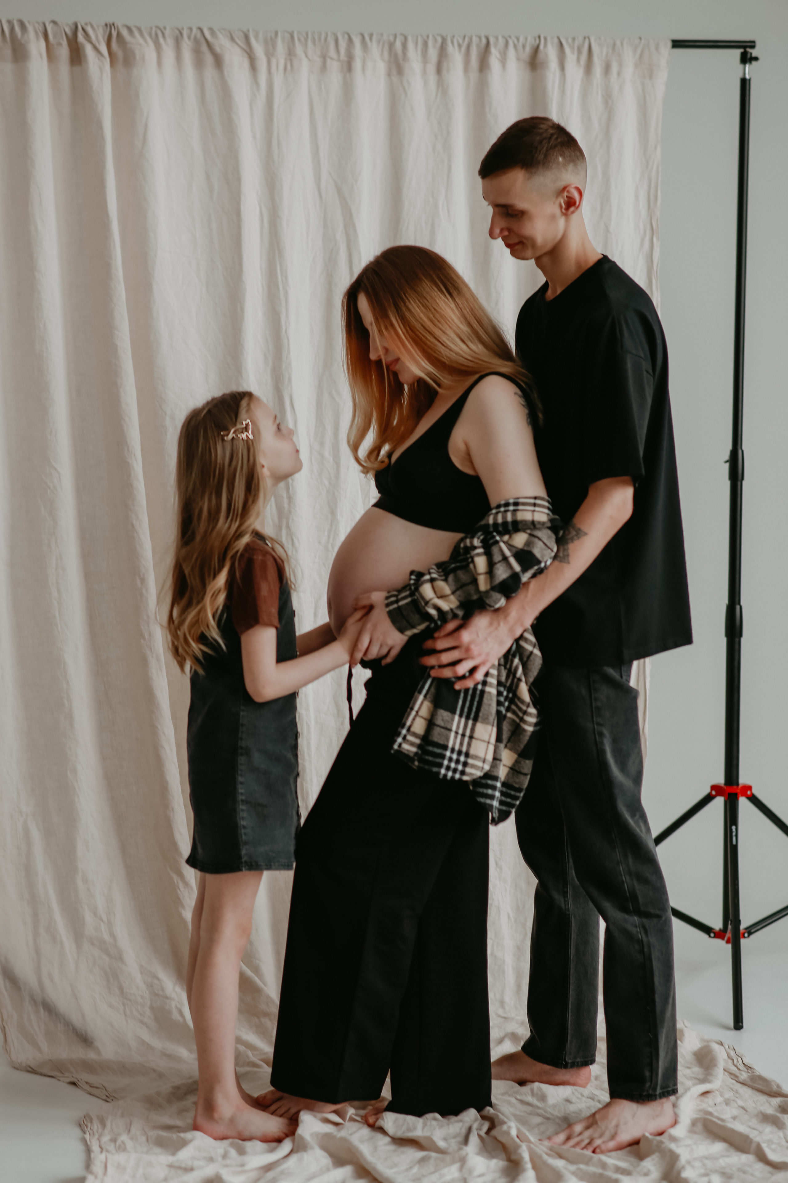 Анастасия и ее прекрасная семья. Фотограф Брянск