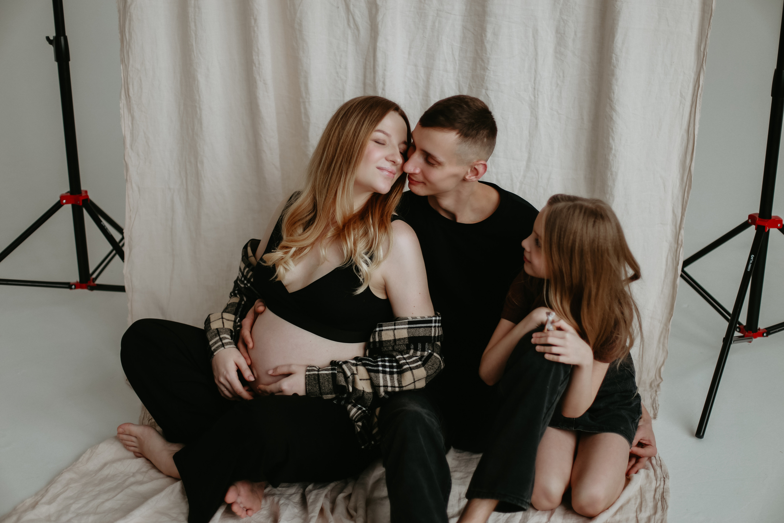 Анастасия и ее прекрасная семья. Фотограф Брянск