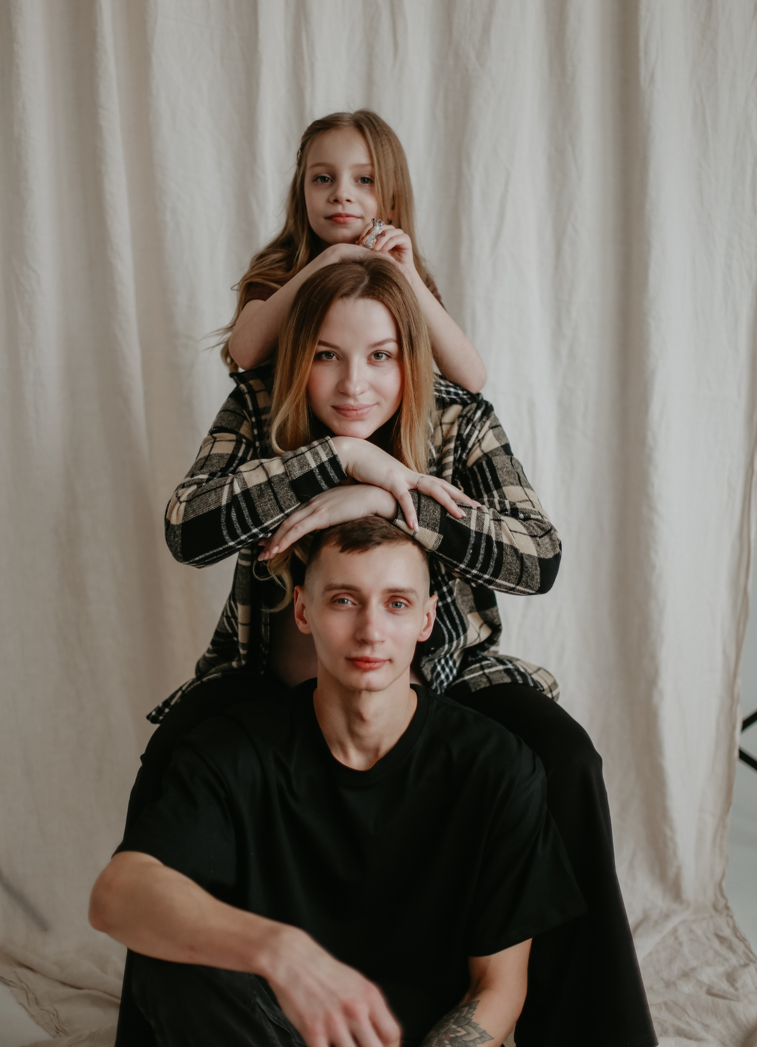 Анастасия и ее прекрасная семья. Фотограф Брянск