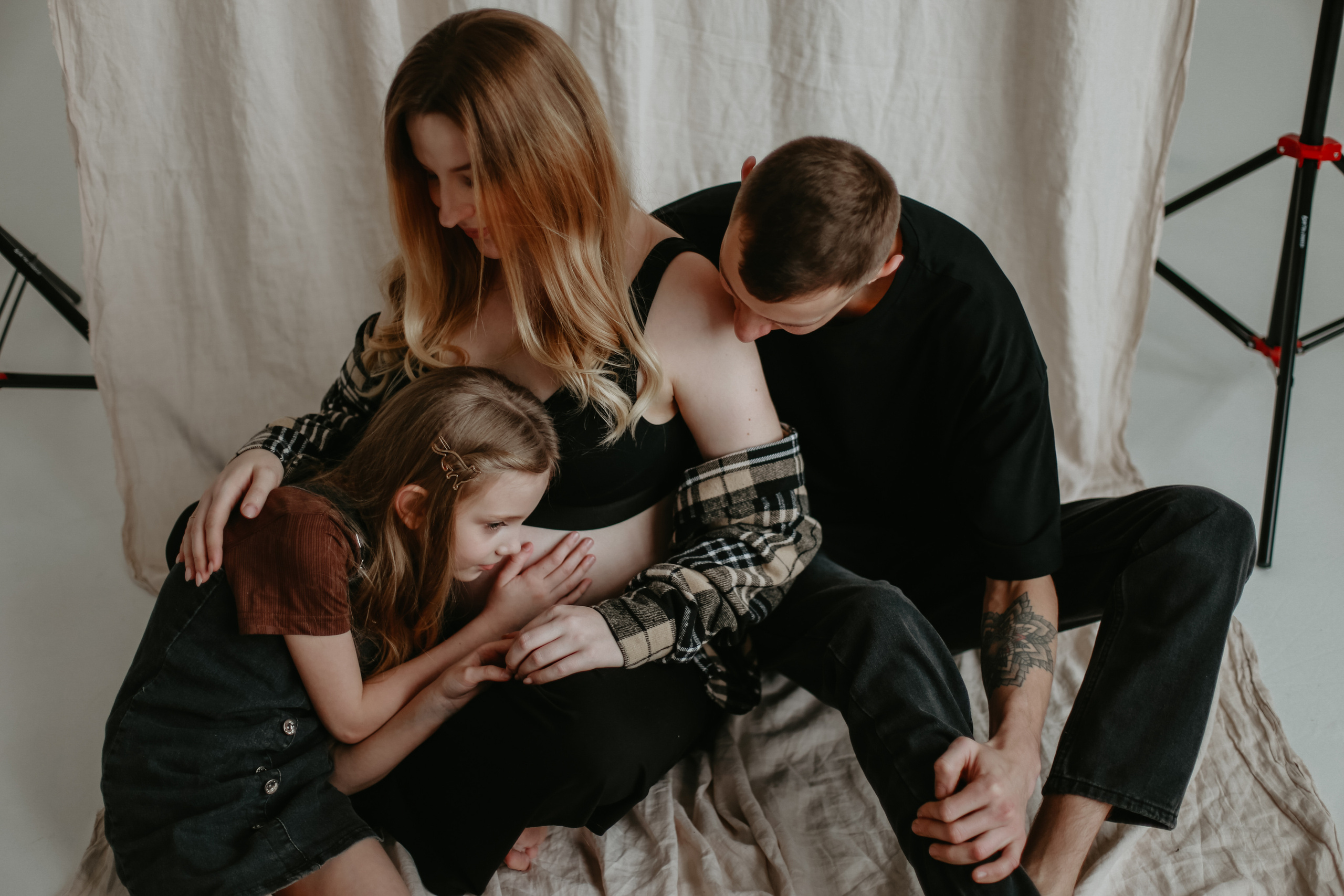 Анастасия и ее прекрасная семья. Фотограф Брянск