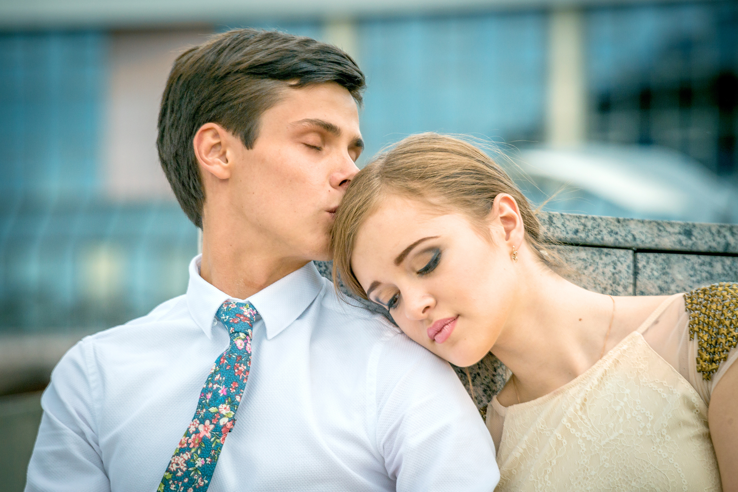 Фотосессия пары дом музыки