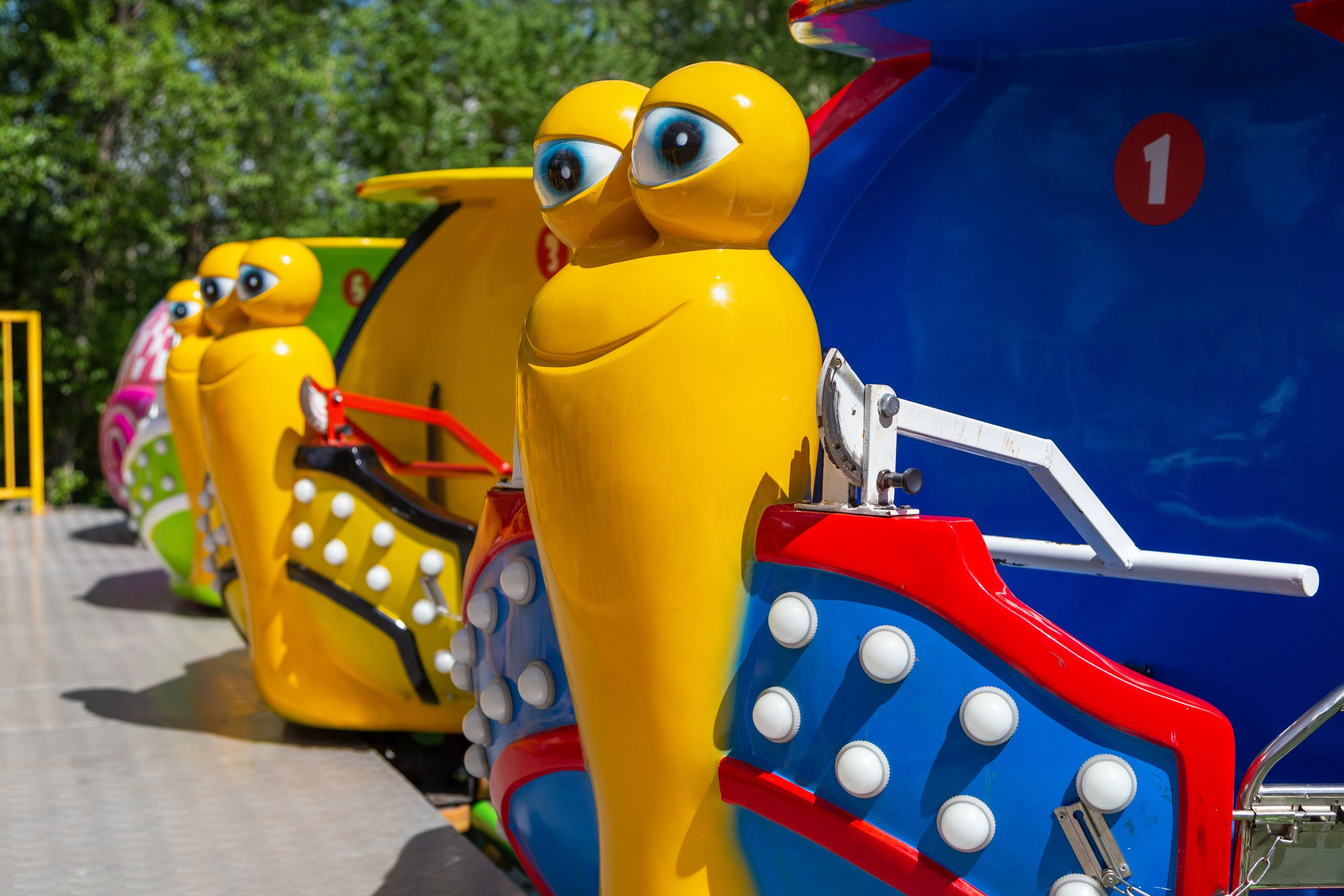 Парк Троя, г. Красноярск, аттракционы. Интерьерный фотограф и ретушер в Красноярске Денис Антропов