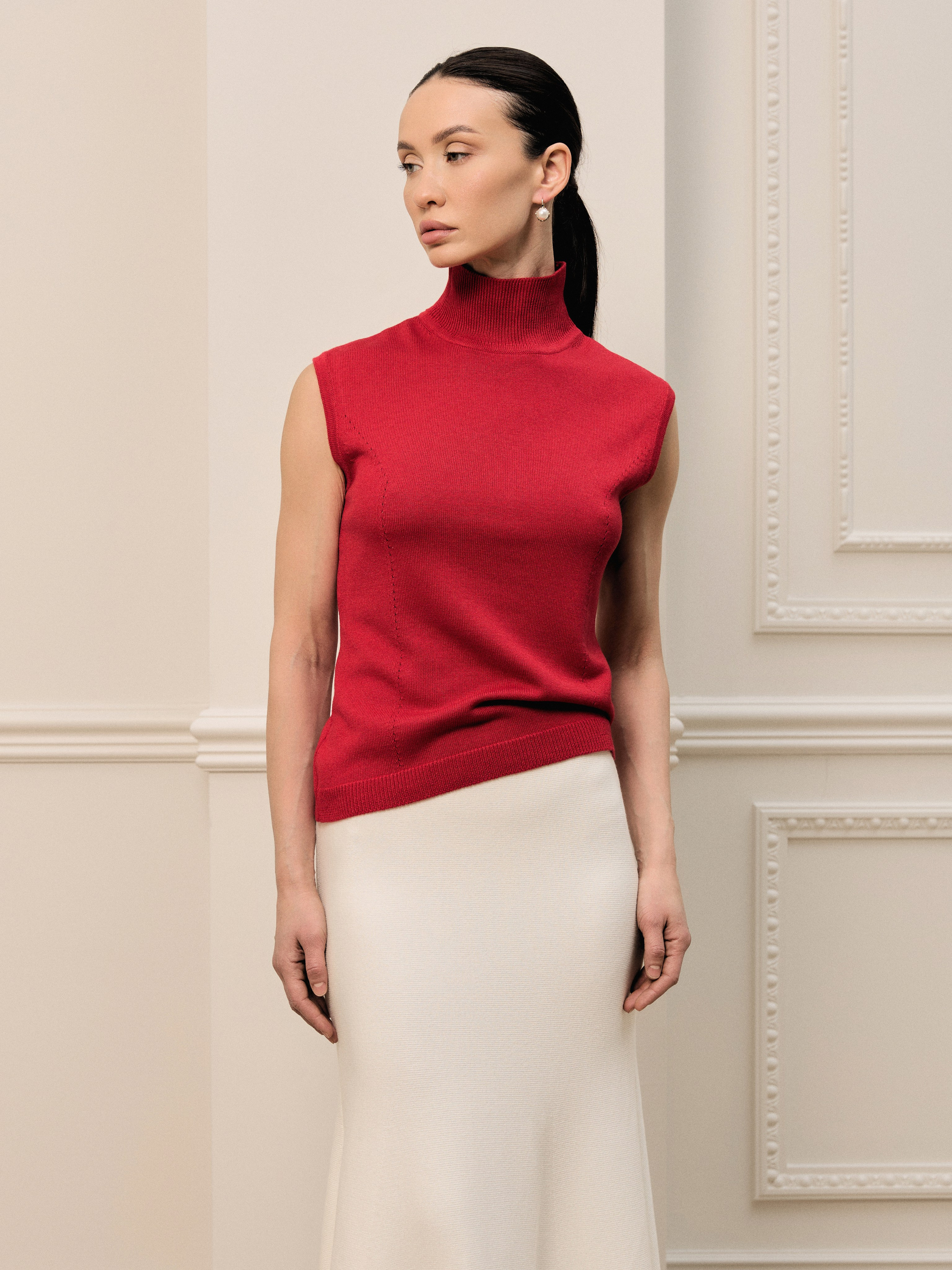 Red Cardigan. Фотограф в Москве и Сургуте Алла Лесовая. Снимаю каталог для брендов и индивидуальные портреты для людей