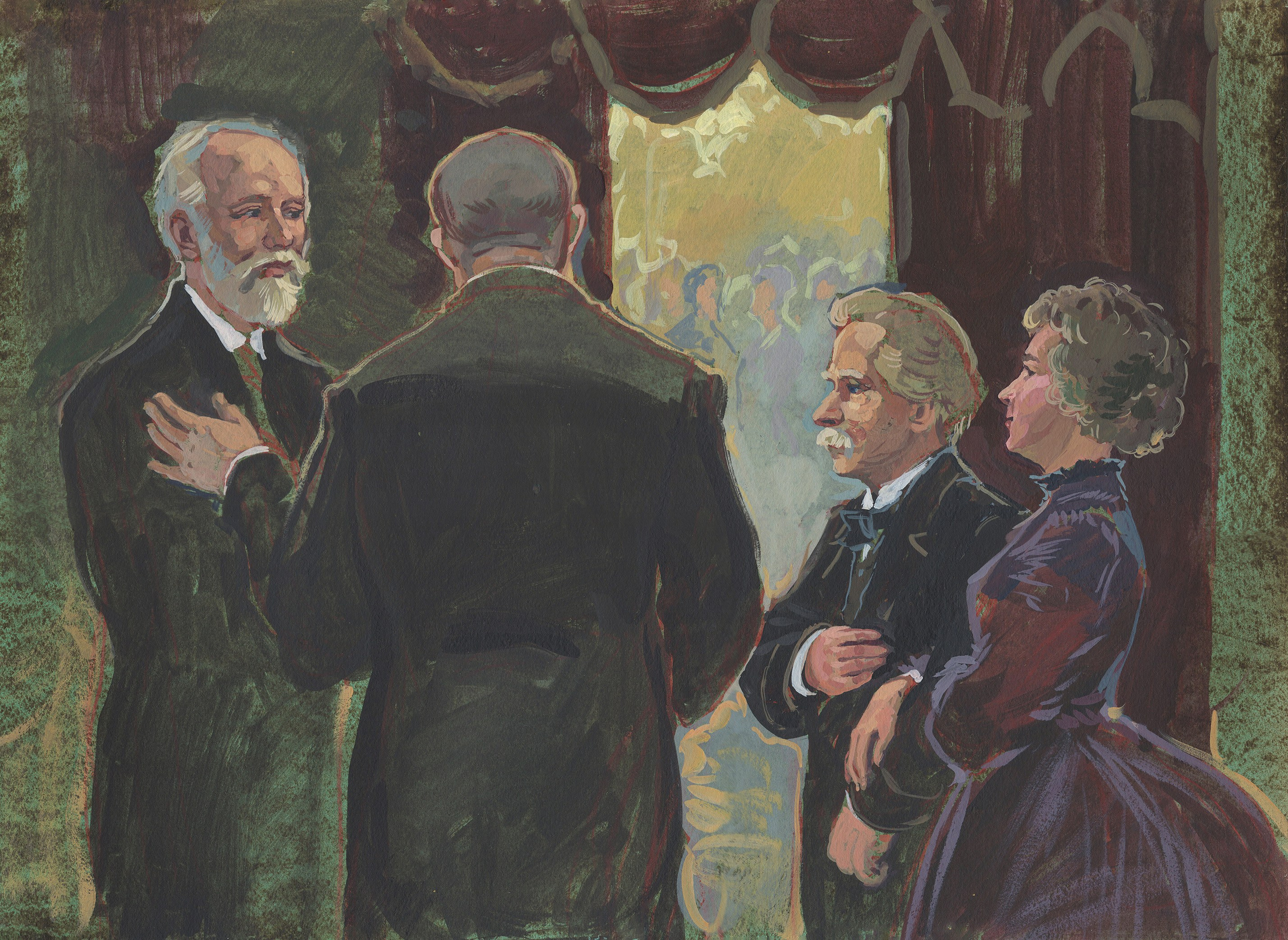 Григ. Художник Анна Хопта