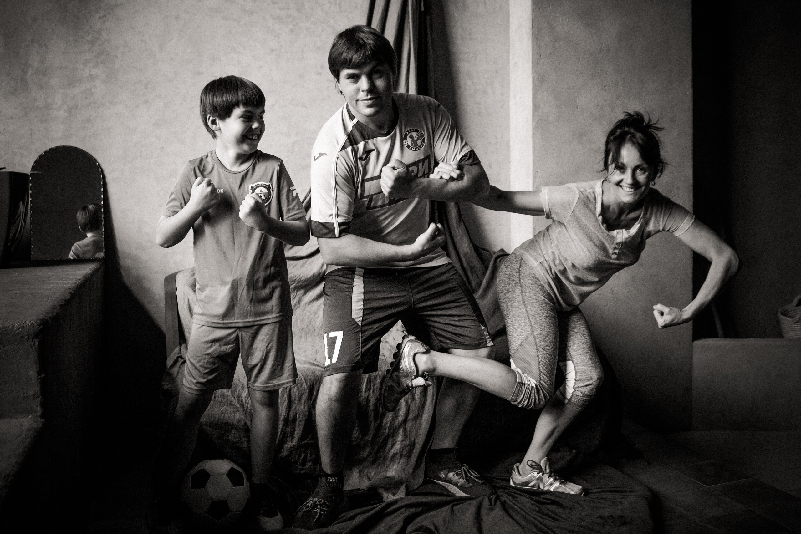 Семейная студийная фотосессия. Свадебный и семейный фотограф в Москве и Подмосковье Лариса Козлова