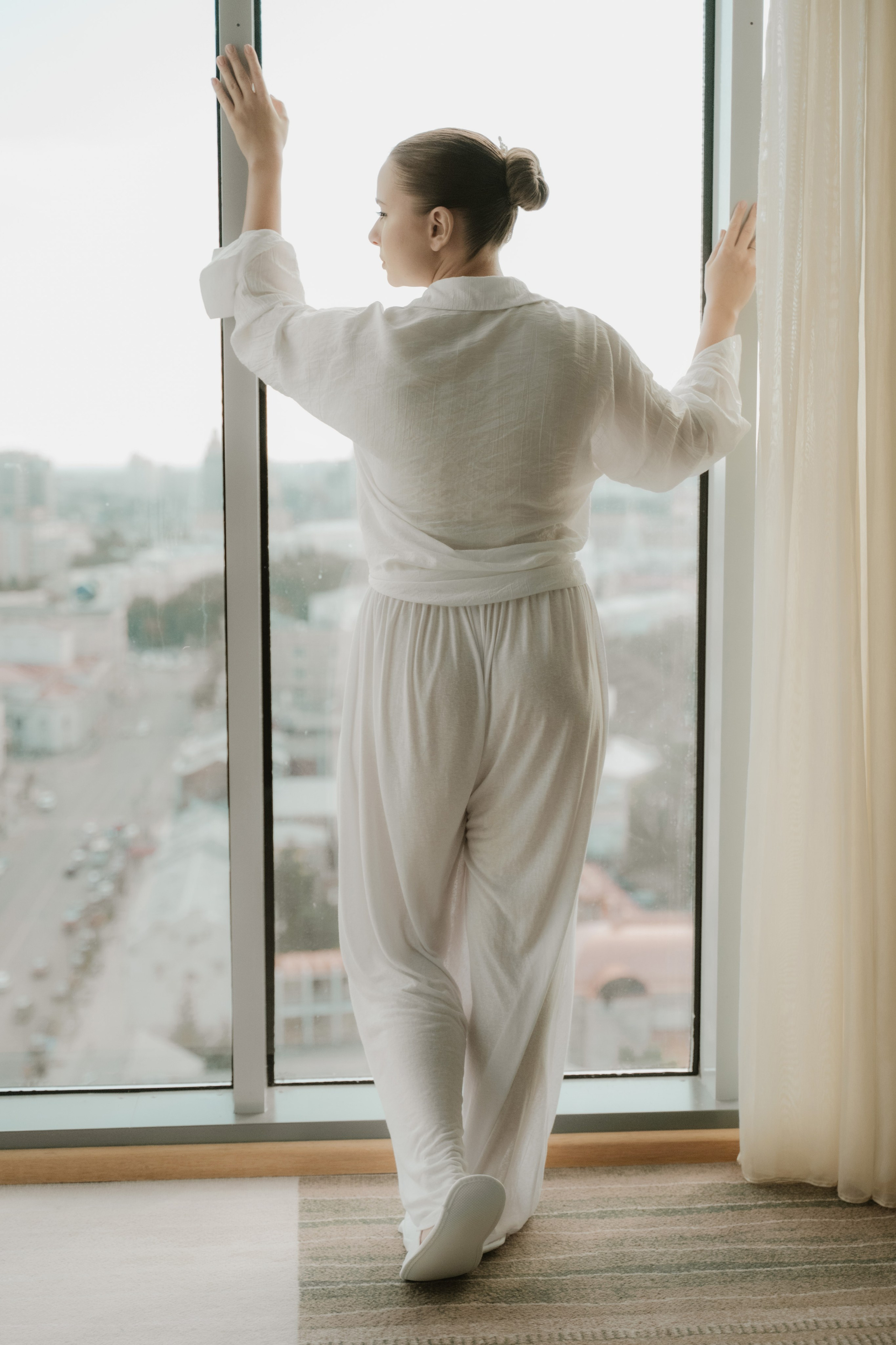 Утро невесты в гостиничном номере