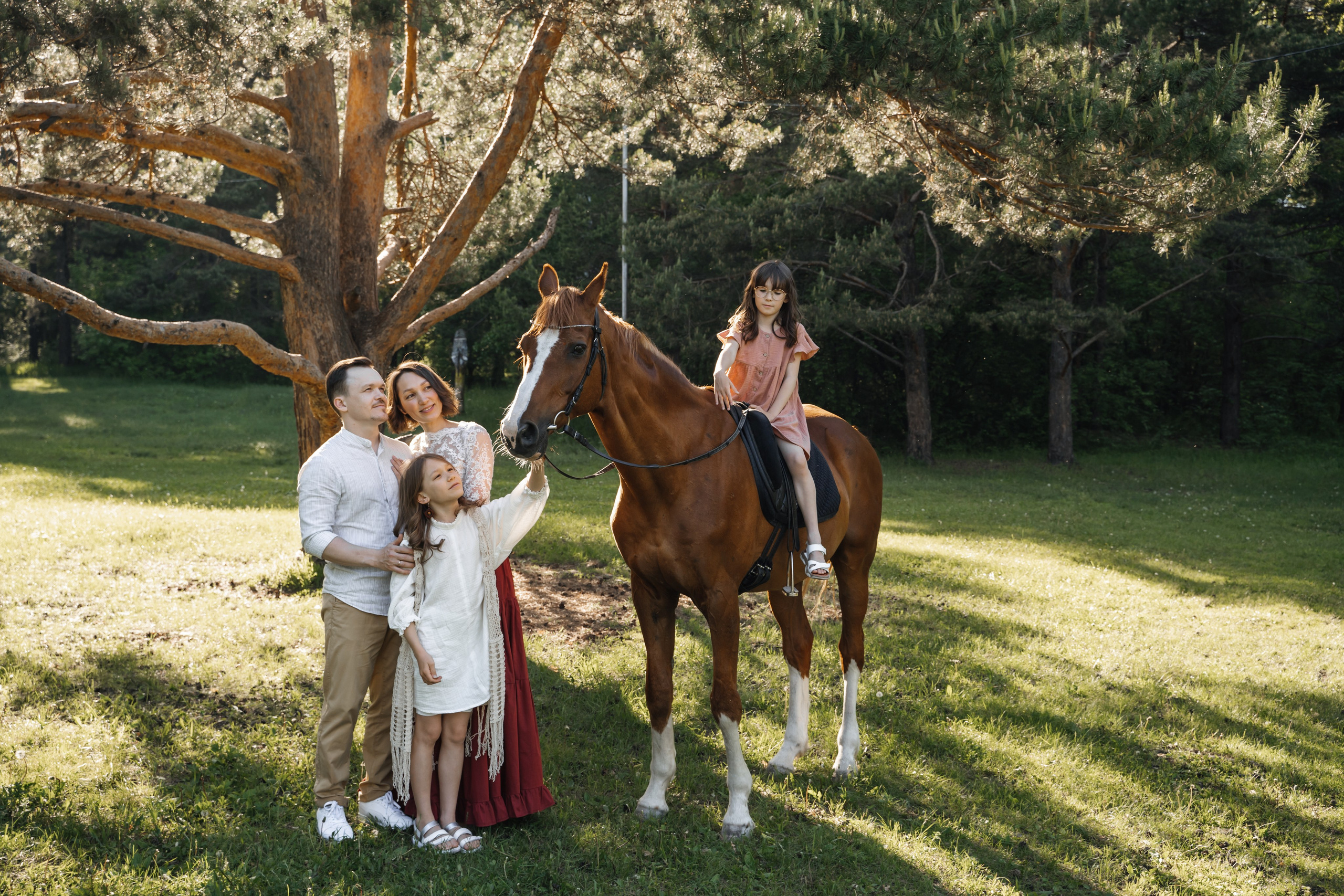 Семейная история с лошадьми. Главная