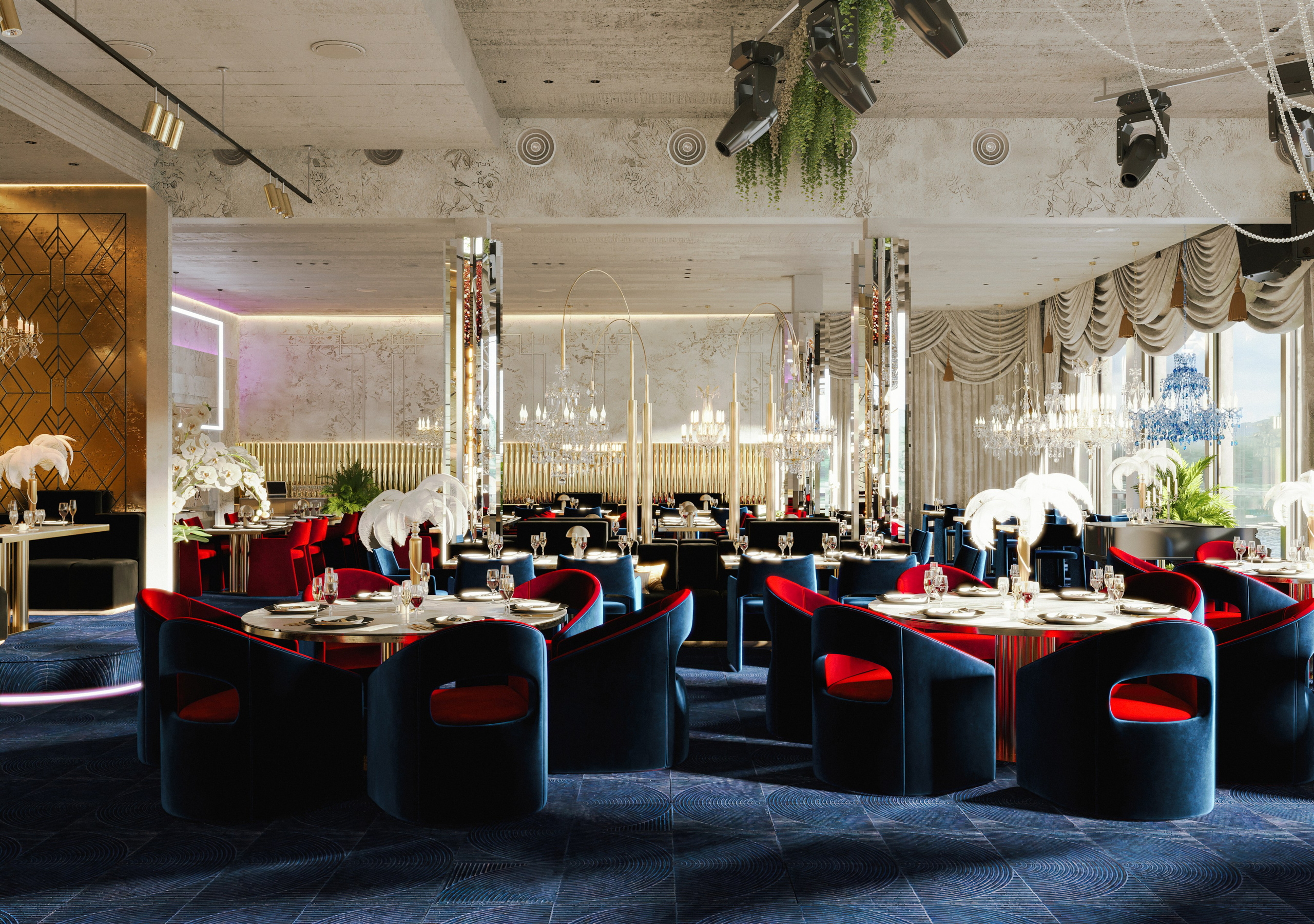 Ресторан CLC. Юлия Григорьева — 3D визуализатор