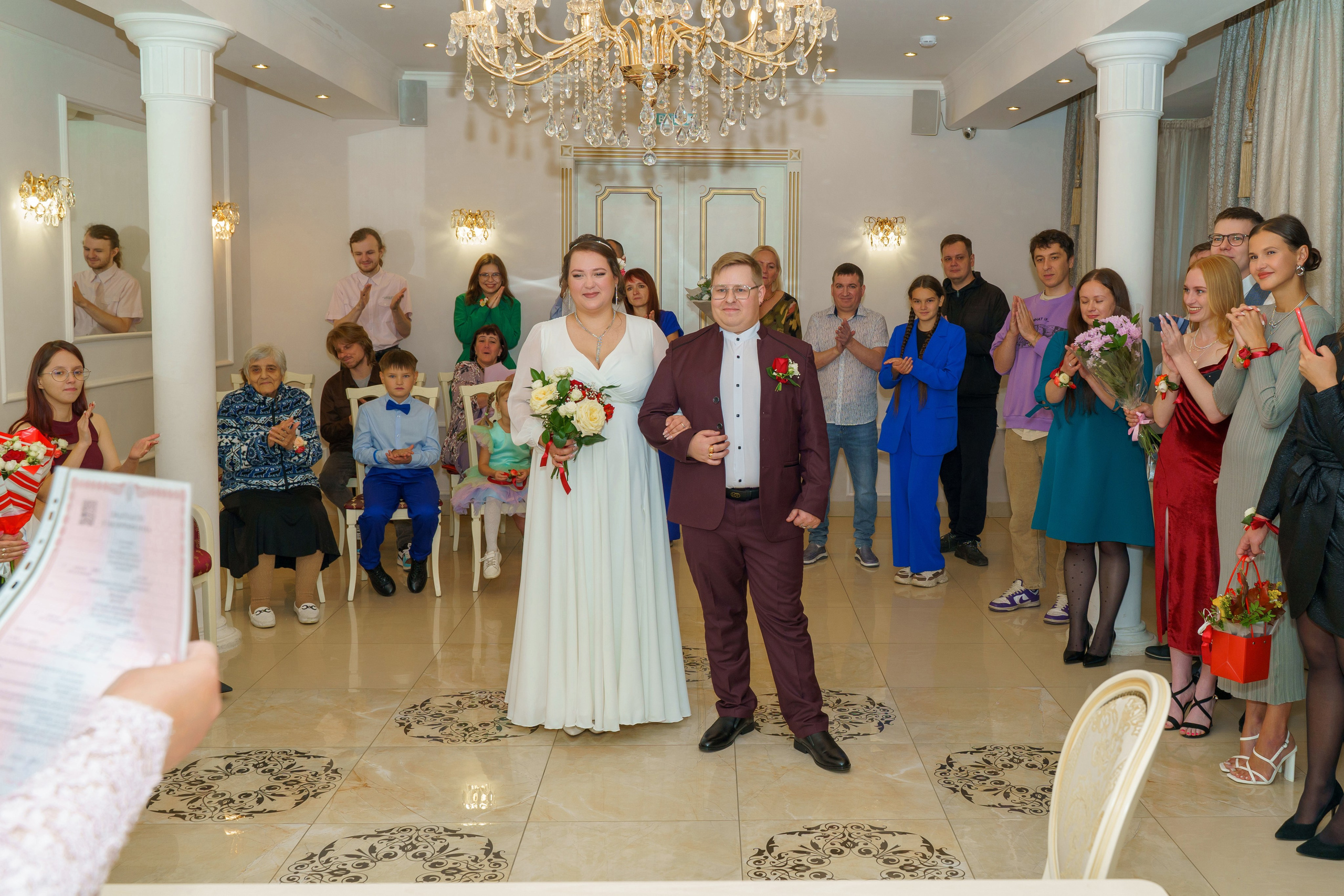 Свадьба Татьяна и Ильи (Загс). Фотограф в Екатеринбурге Юрий Кутаев