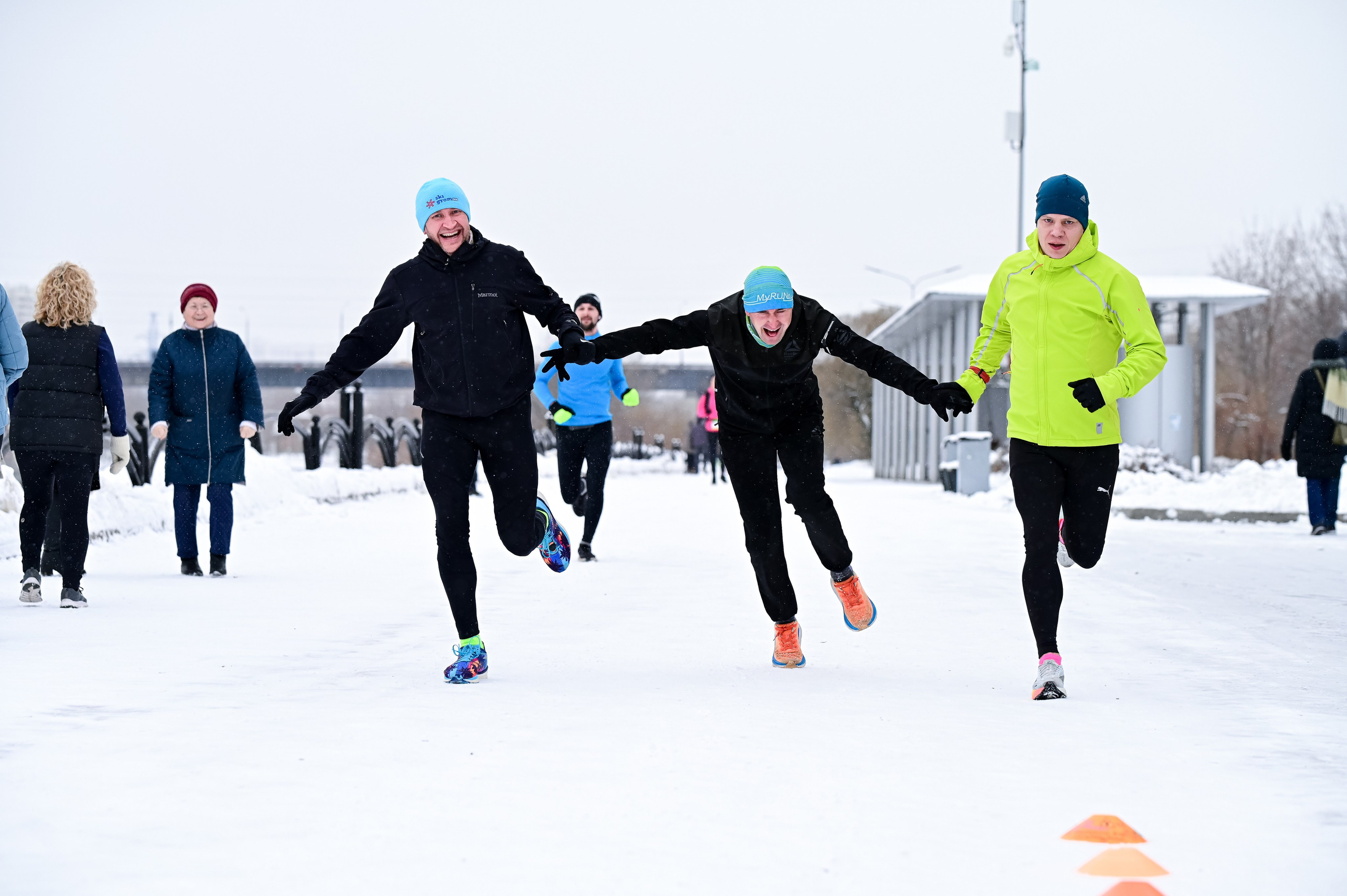 Новогодние 5 Вёрст Марьино и Забег обещаний (01.01.25). Фотограф | Ирина Гамзинова | Москва