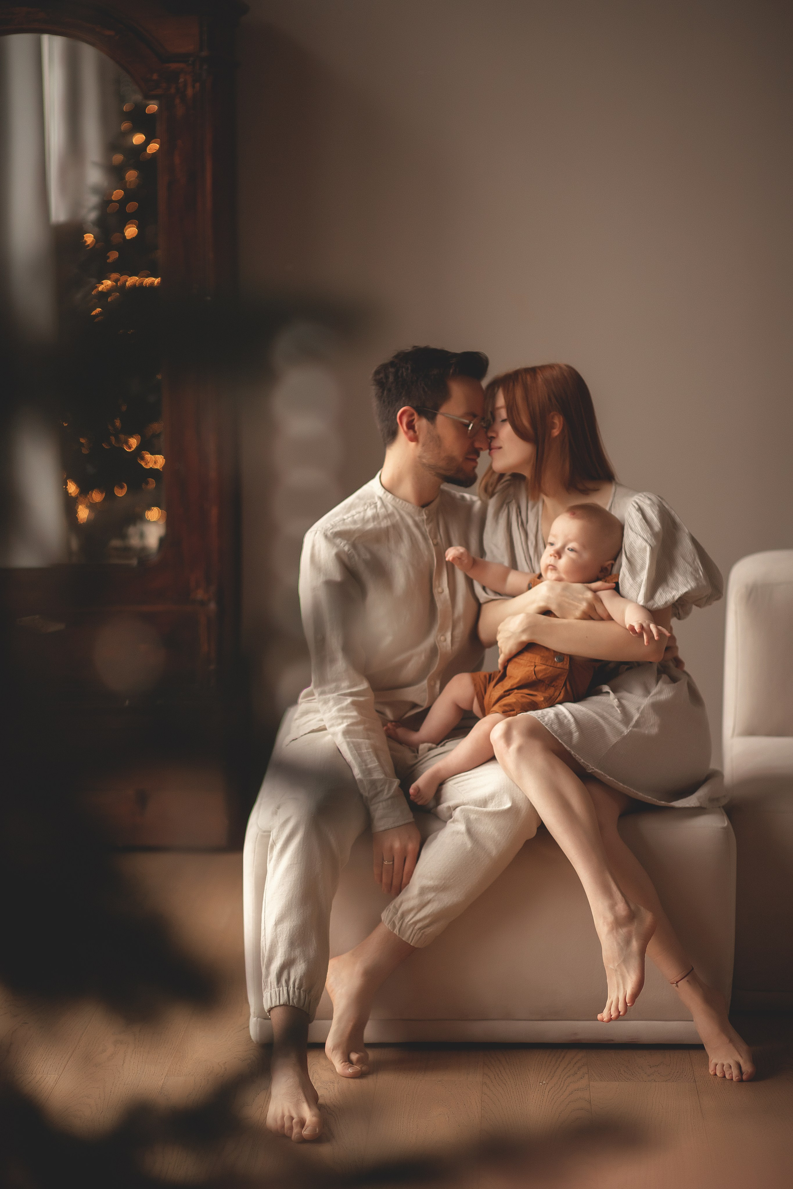 Семейная новогодняя история. Фотограф в Москве. Елизавета Косицына