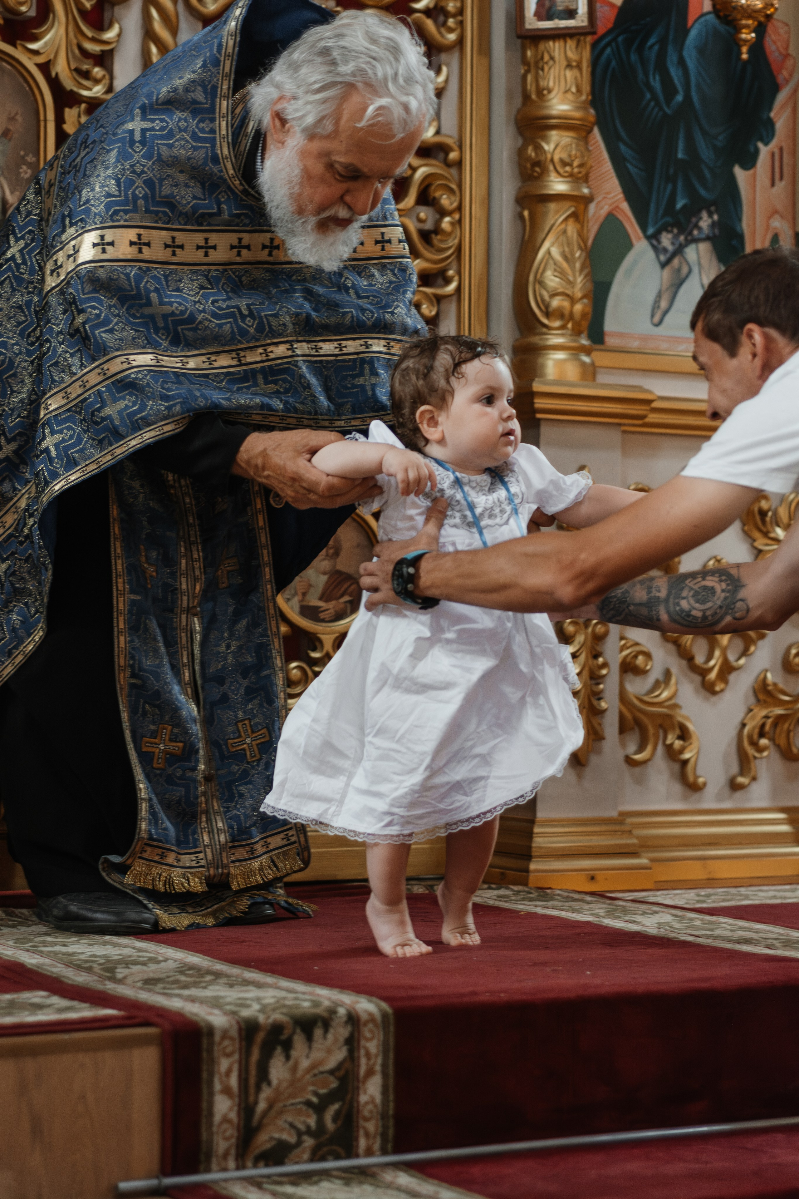 Фотосессия крещения Виктории, Таганрог. Семейный и детский фотограф Кущ Наташа