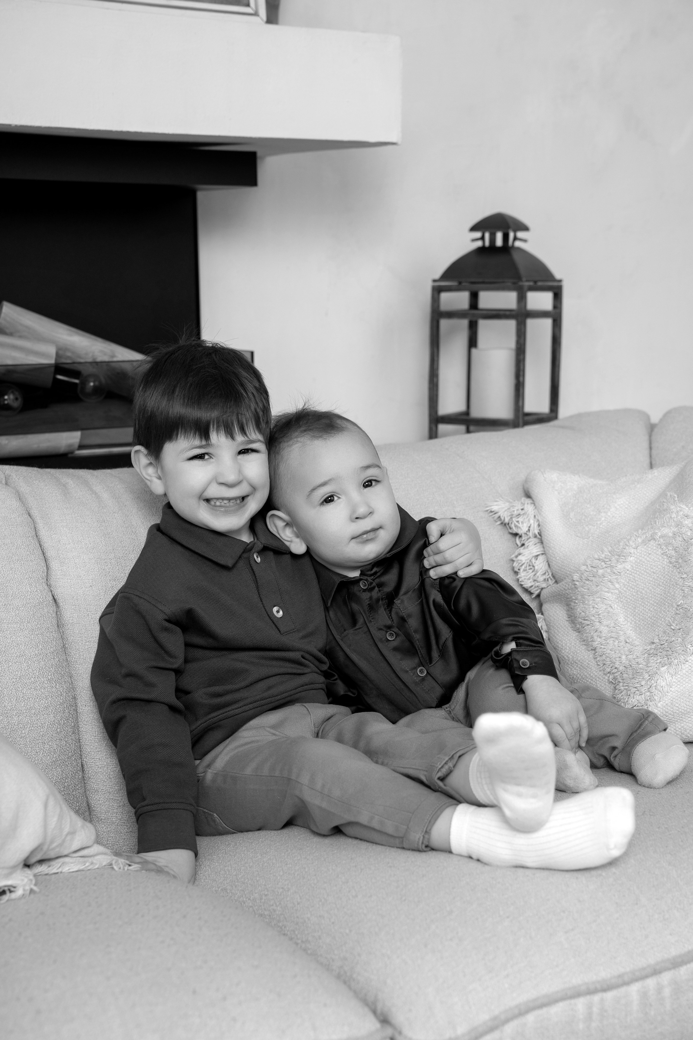 Семейная фотосессия в студии. Портретный фотограф Олеся Владимирова в Москве