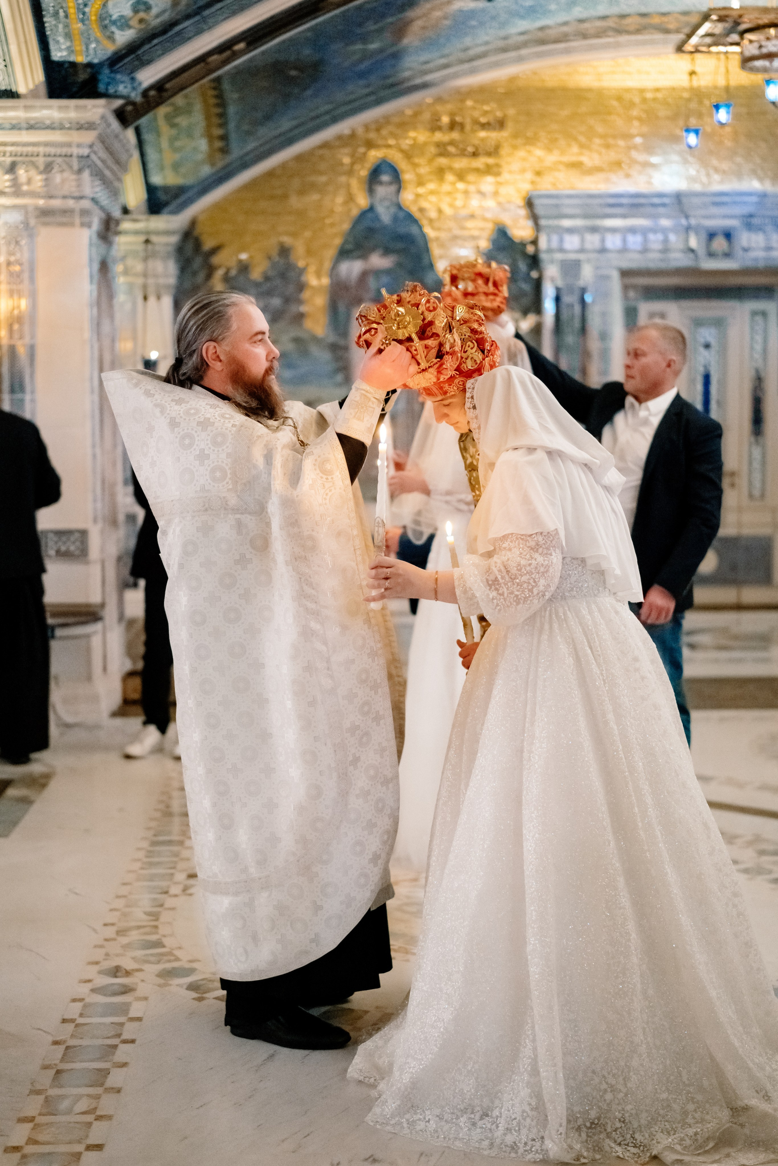 Венчание в Главном храме вооруженных сил (Патриот). Семейный фотограф Одинцово Москва Наталия Черенкова
