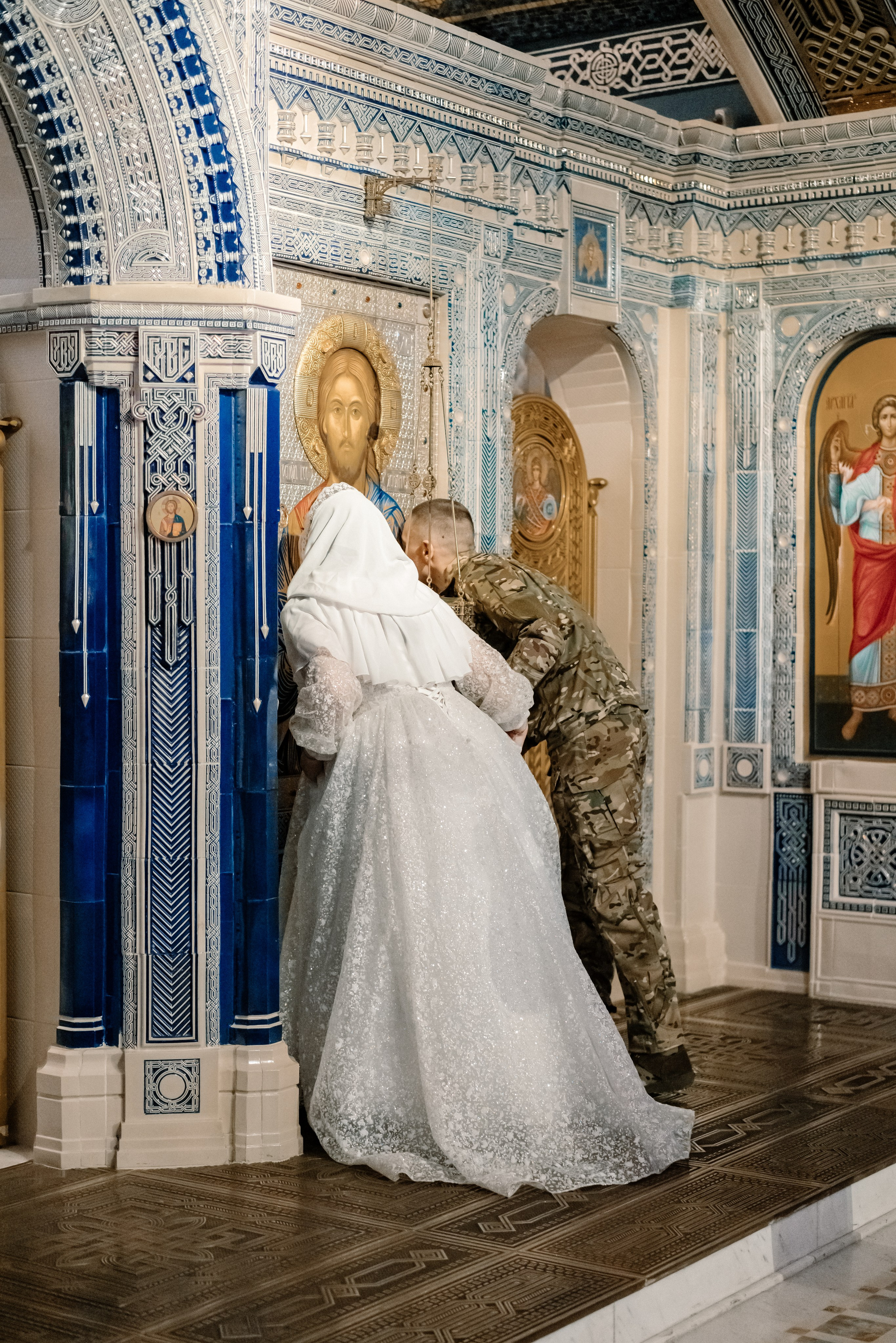Венчание в Главном храме вооруженных сил (Патриот). Семейный фотограф Одинцово Москва Наталия Черенкова
