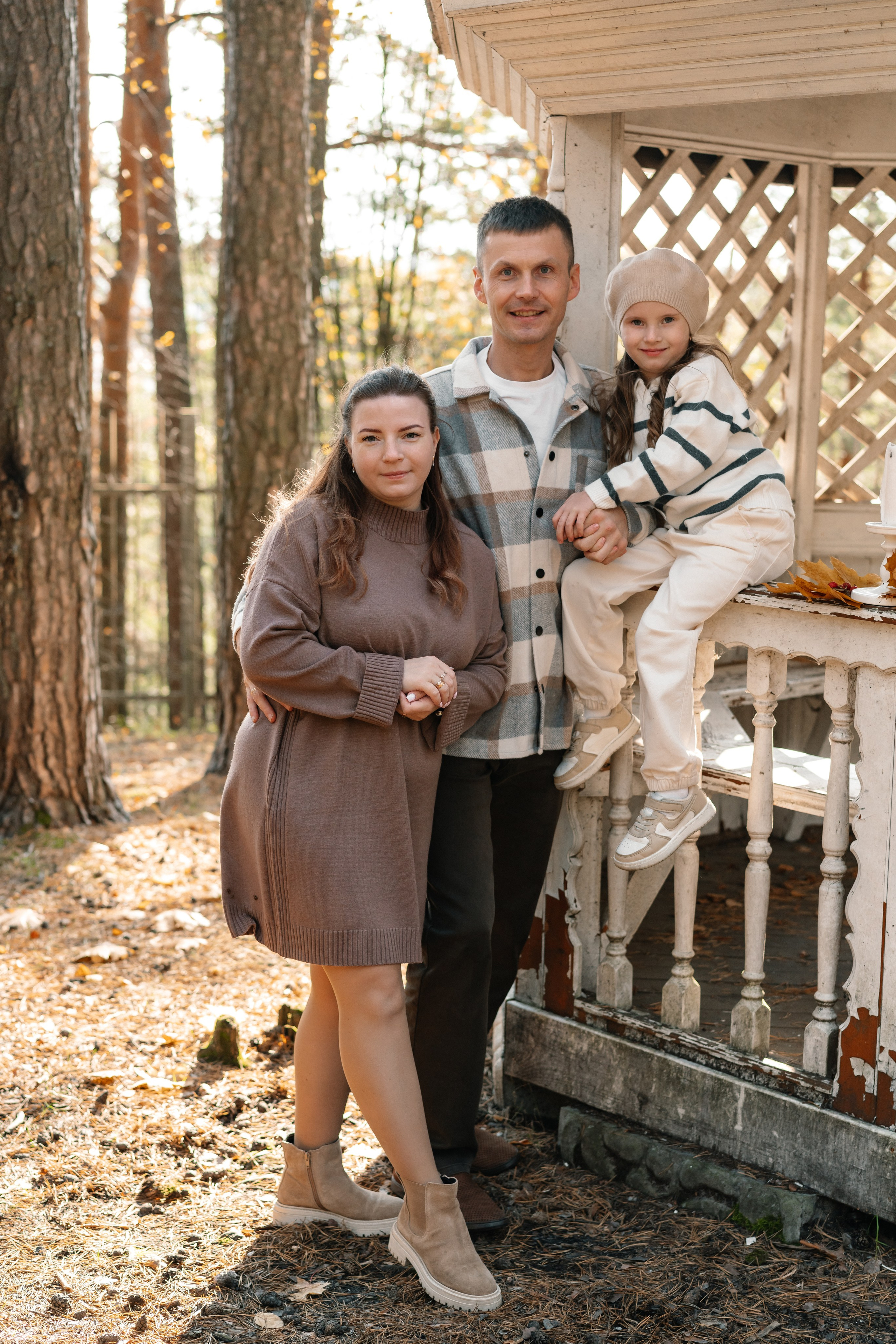 Осенняя фотосессия. Семейный фотограф Одинцово Москва Наталия Черенкова