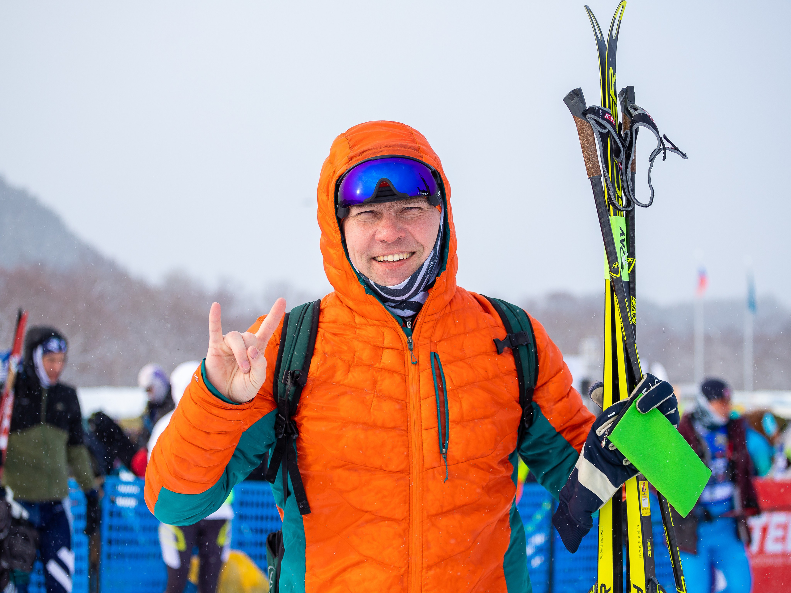 25 лыжный марафон им. Фархутдинова. Инга Кузьминская ТОП-фотограф г. Корсаков