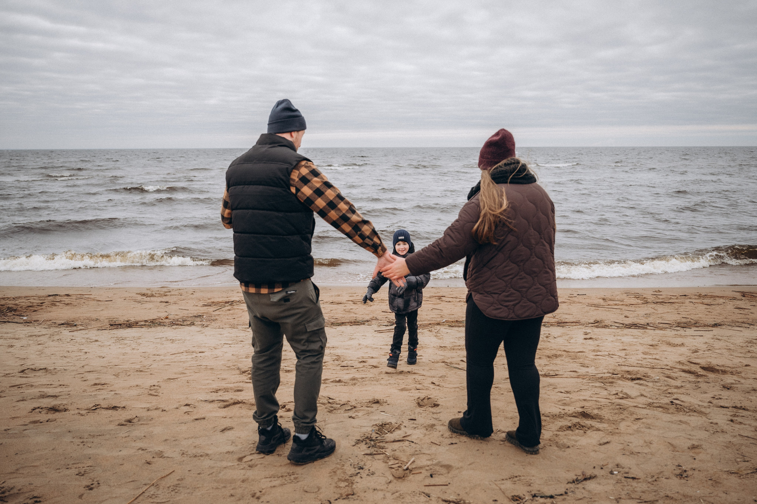 Владимир, Мария и Лёва. Фотограф Горбенко Анна