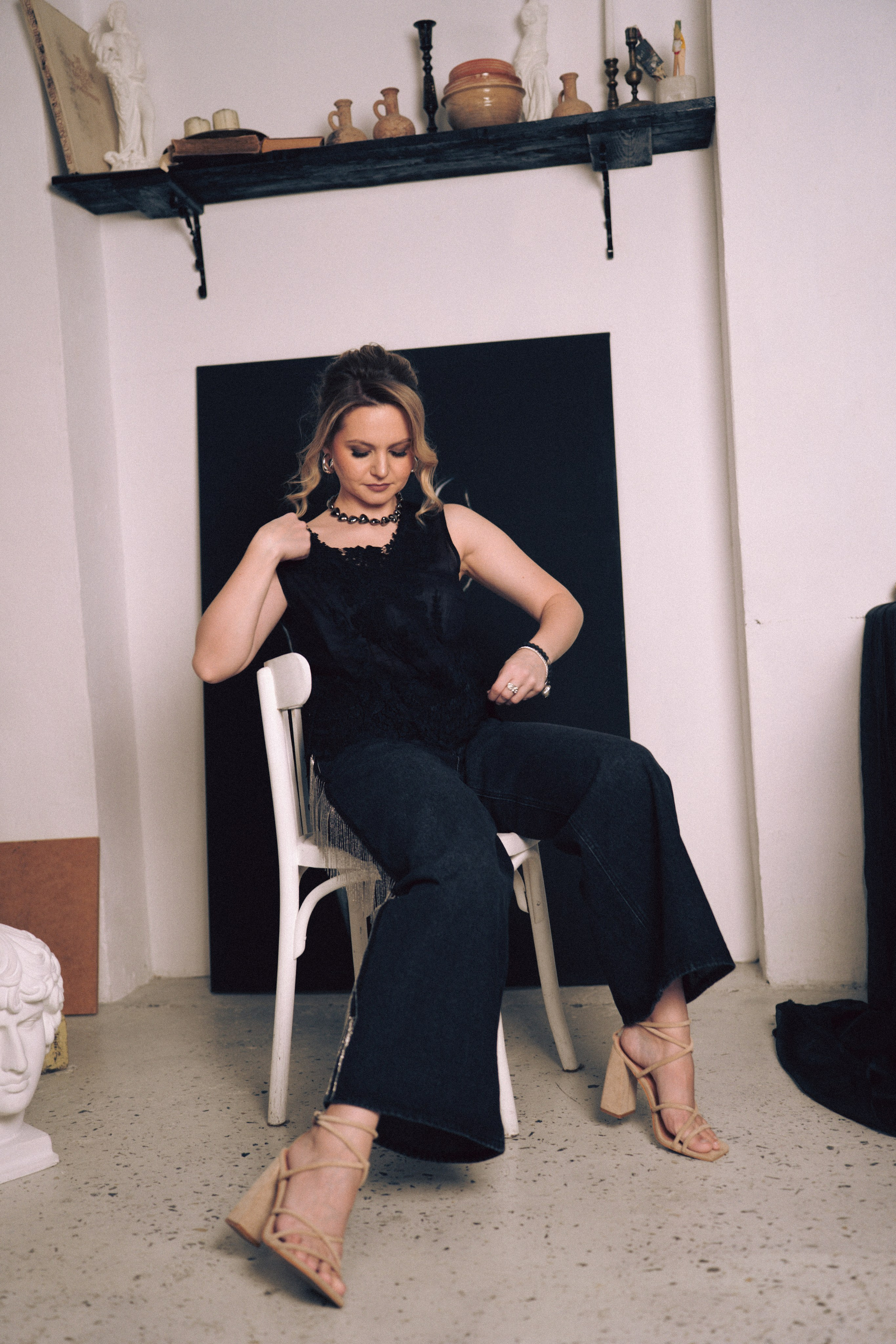 НОВОГОДНЯЯ ФОТОСЕСИИЯ В СТУДИИ ДЛЯ ДЕВУШКИ И ПРОГУЛКА ПО ЧЕРНЫШЕВСКОЙ. Профессиональный фотограф, Санкт-Петербург — Виктория Богомолова