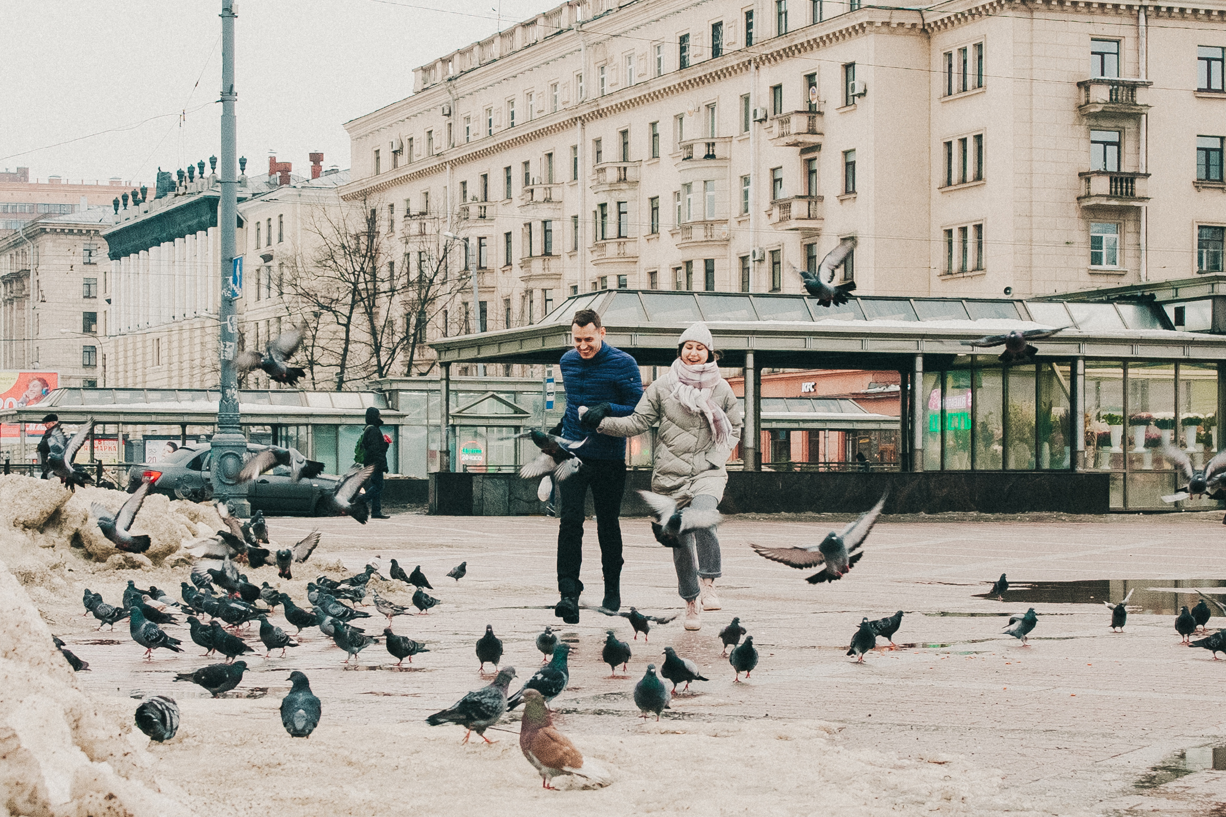 Субботняя прогулка Максима и Ани. Семейный фотограф, фотограф родов, репортажей фотограф в Санкт-Петербу