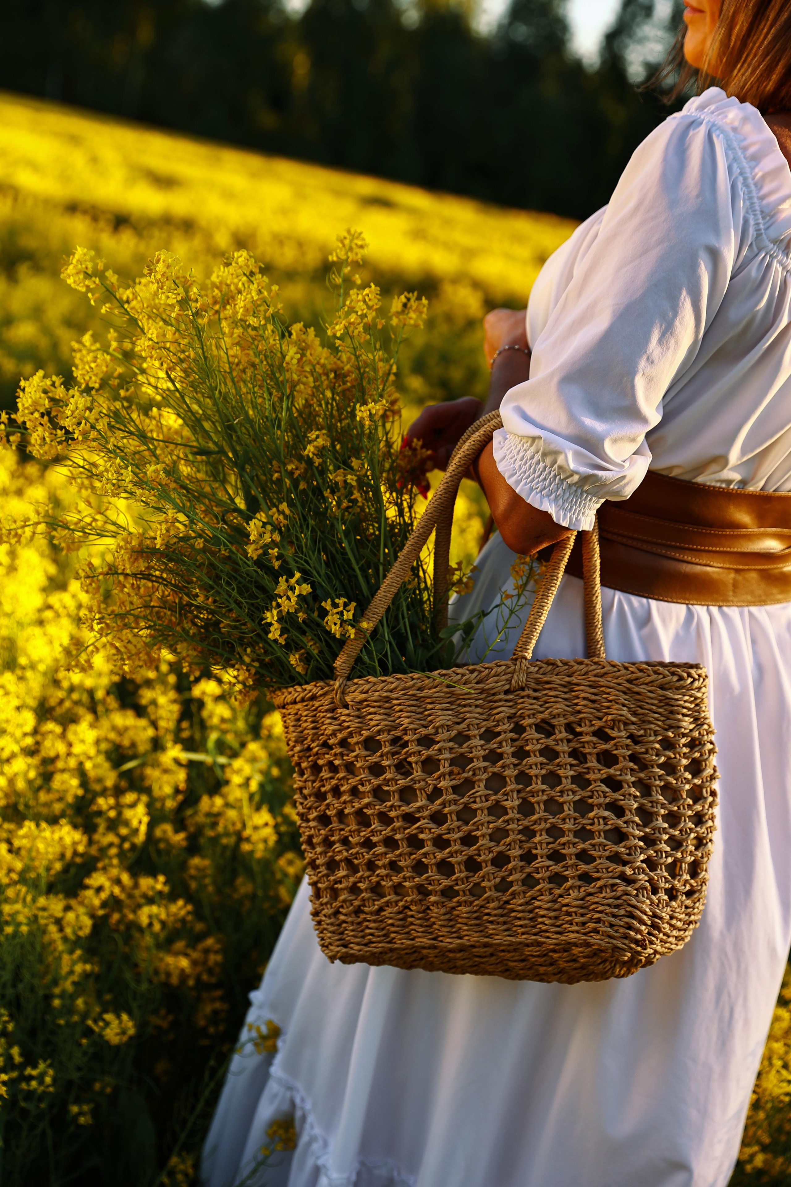Съемка в поле на закате. Фотограф — Татьяна Кириллова, г. Санкт-Петербург