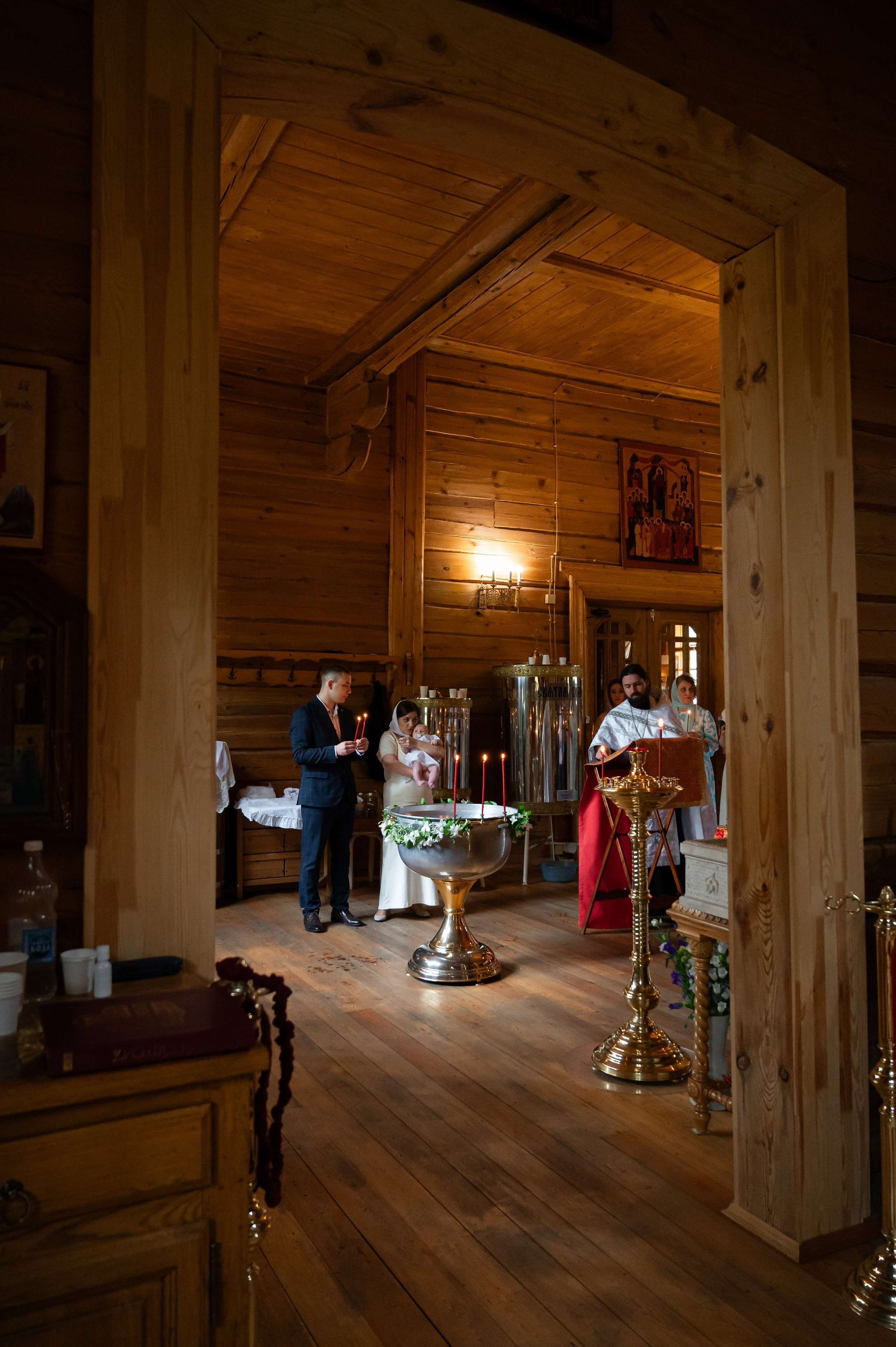 Крещение. Портретный и свадебный фотограф в Москве Анастасия Терентьева