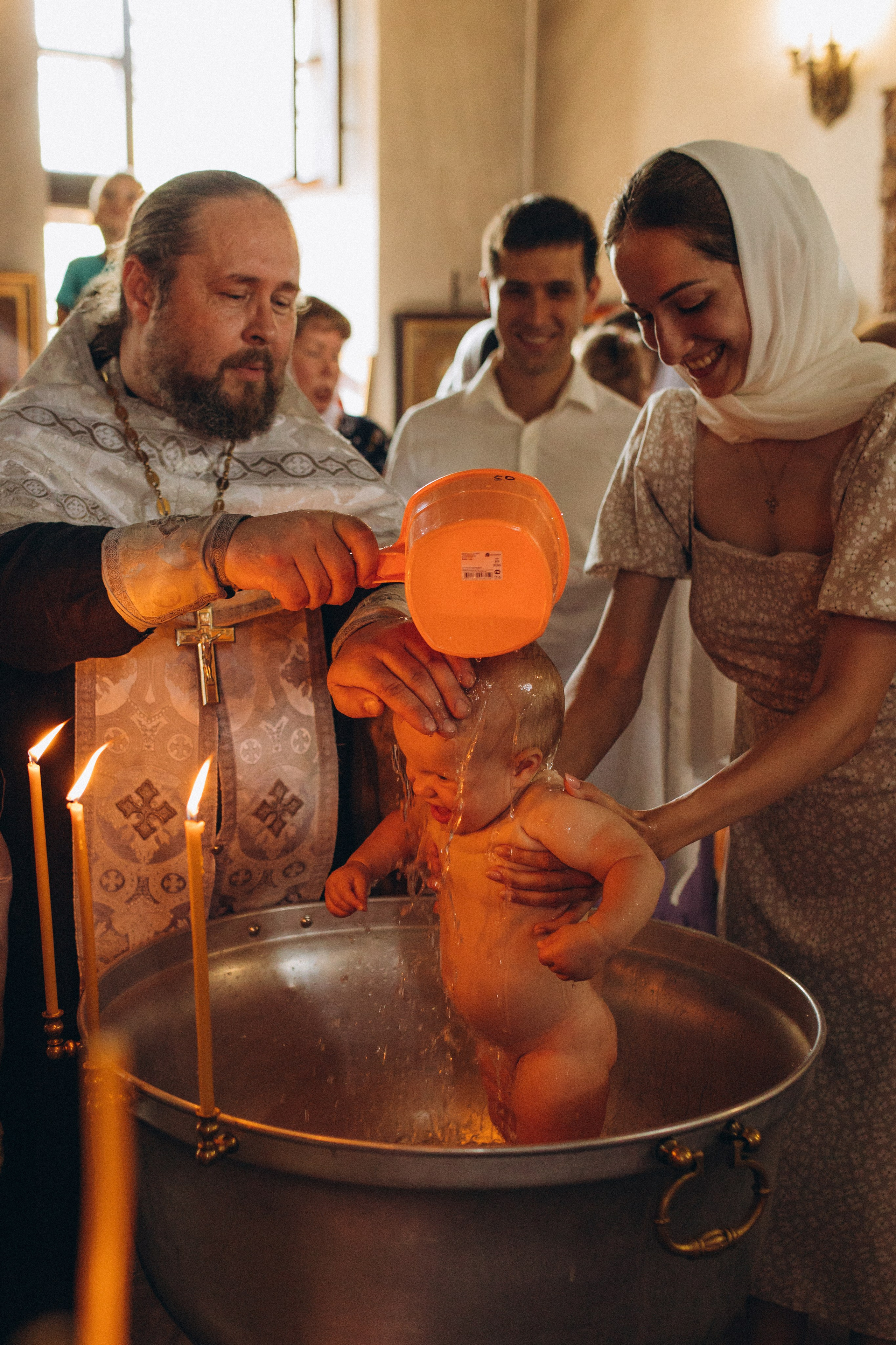 Крещение Марии. Семейный фотограф в Обнинске