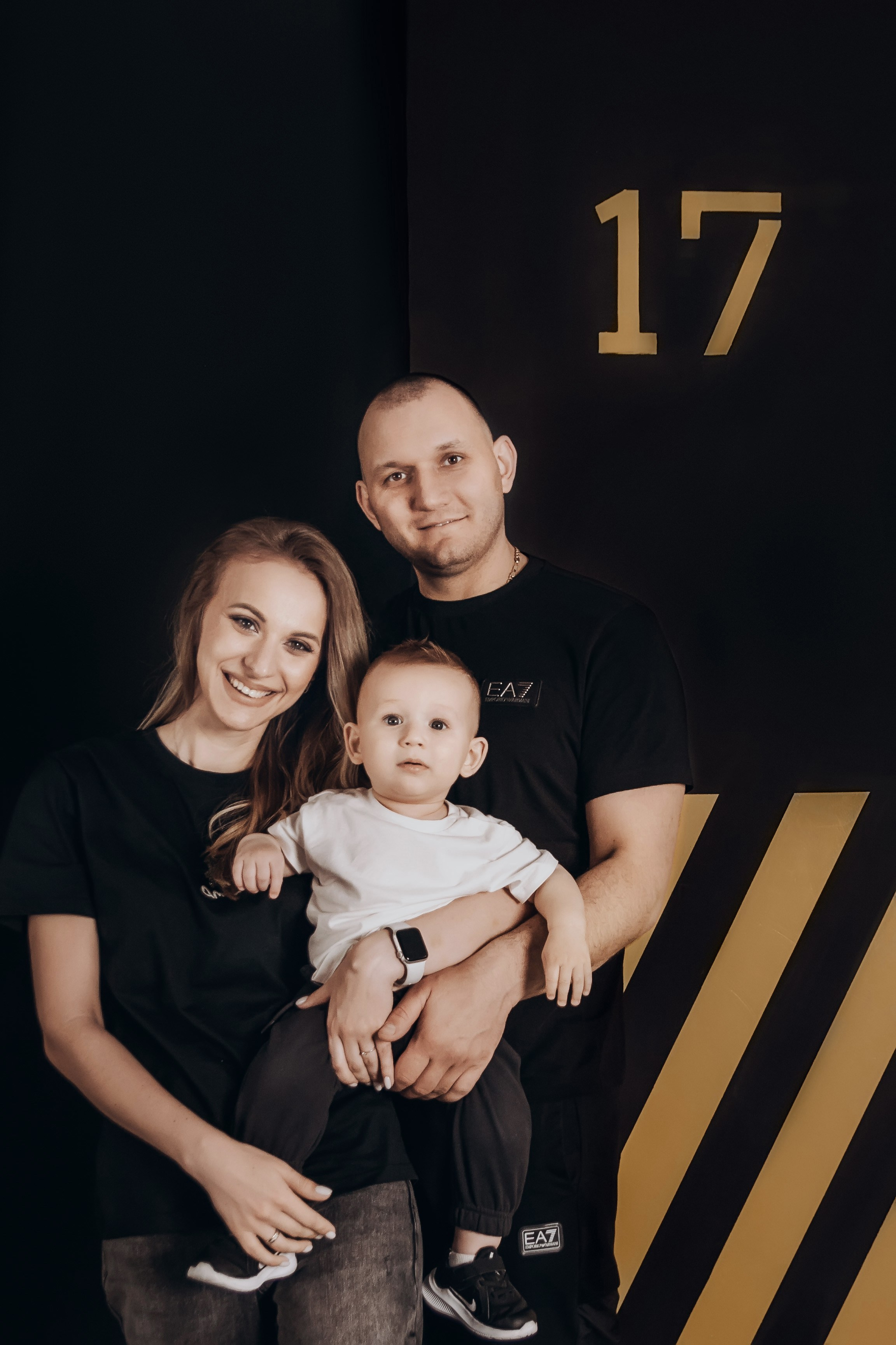 Годик Ростиславу в стиле «минимализм». Семейный и детский фотограф Кущ Наташа