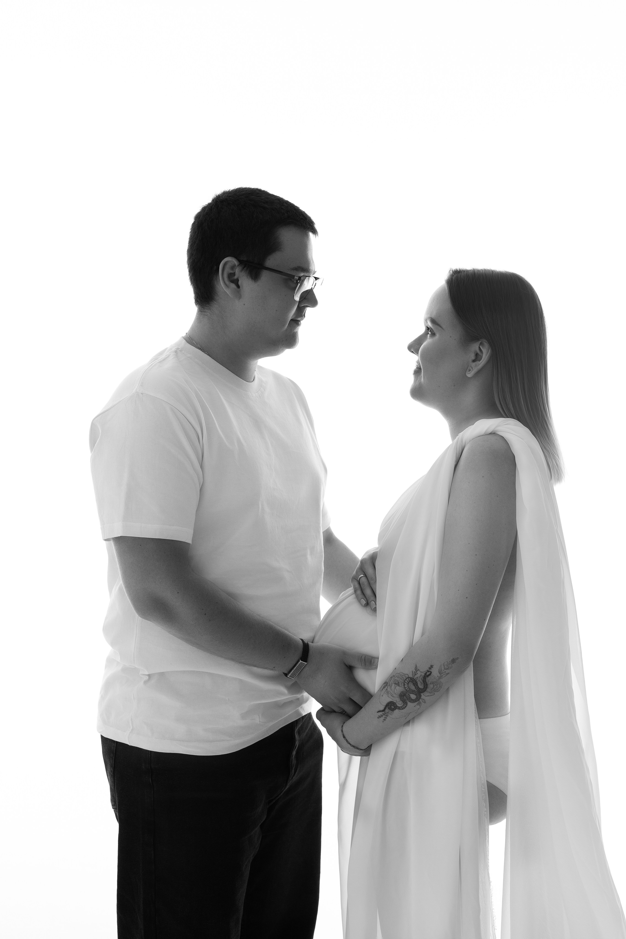 Фотосессия беременности 2025-01-25. Анастасия, Фотограф женского портрета и беременности в стиле vogue