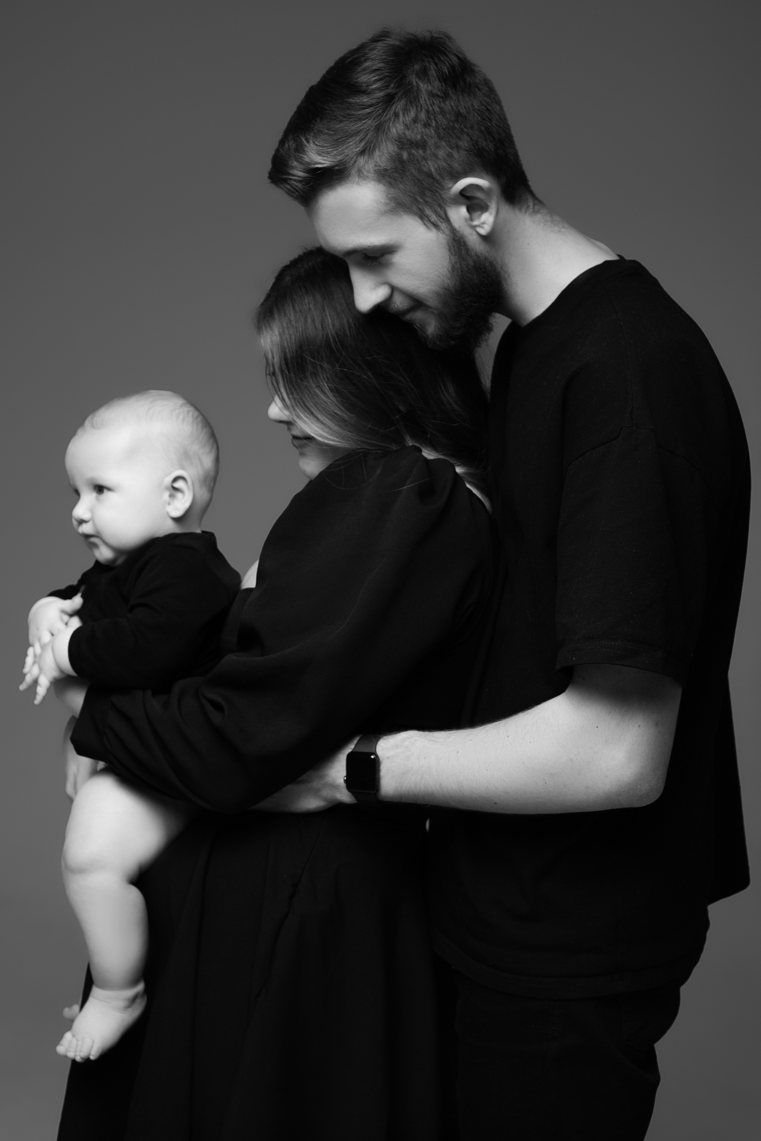 Николай и Анастасия — семейная фотосессия. Анастасия, Фотограф женского портрета и беременности в стиле vogue