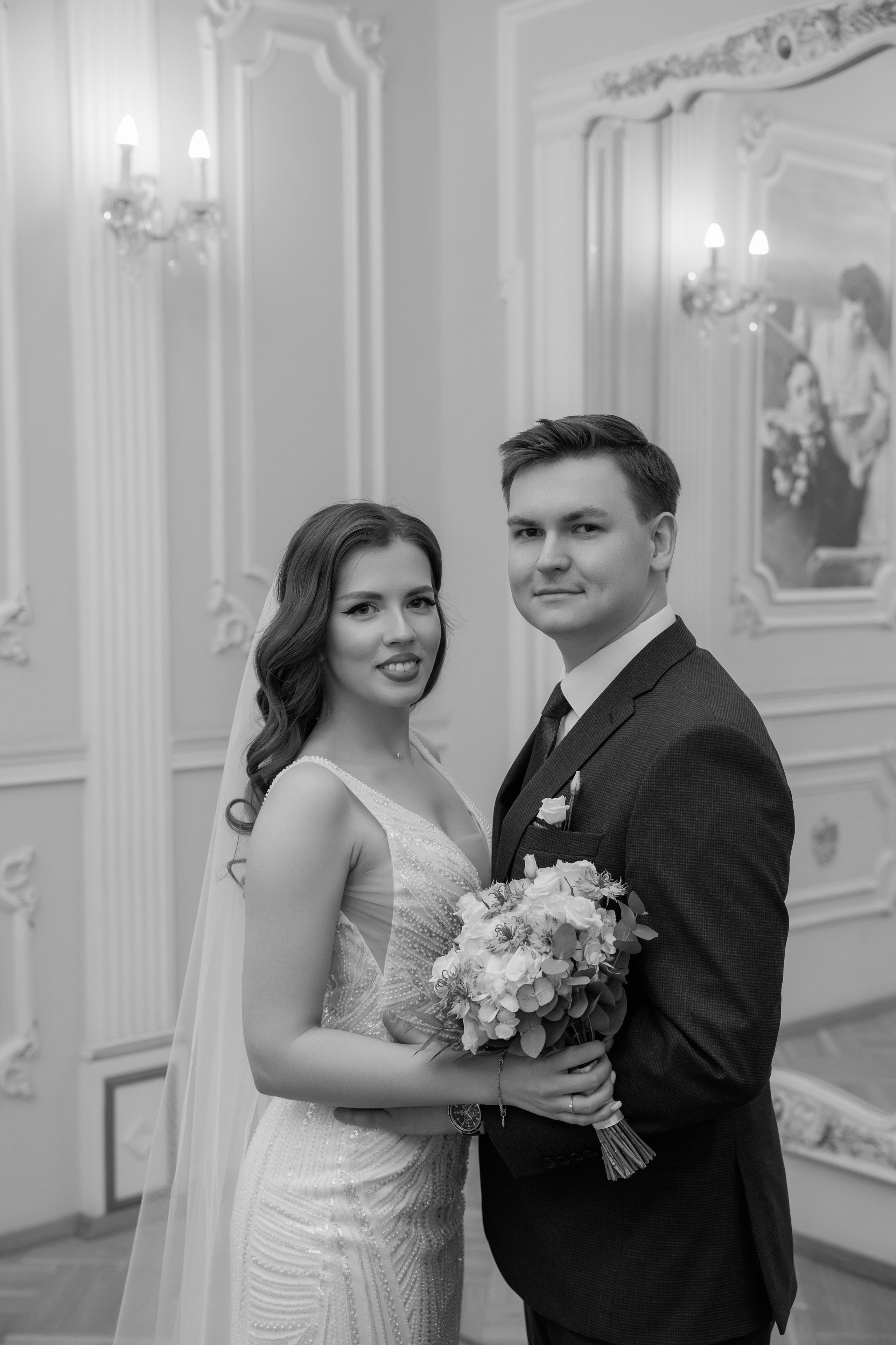 Даша и Дима, Грибоедовский ЗАГС. Свадебный и репортажный фотограф (Москва, Королев и другие)