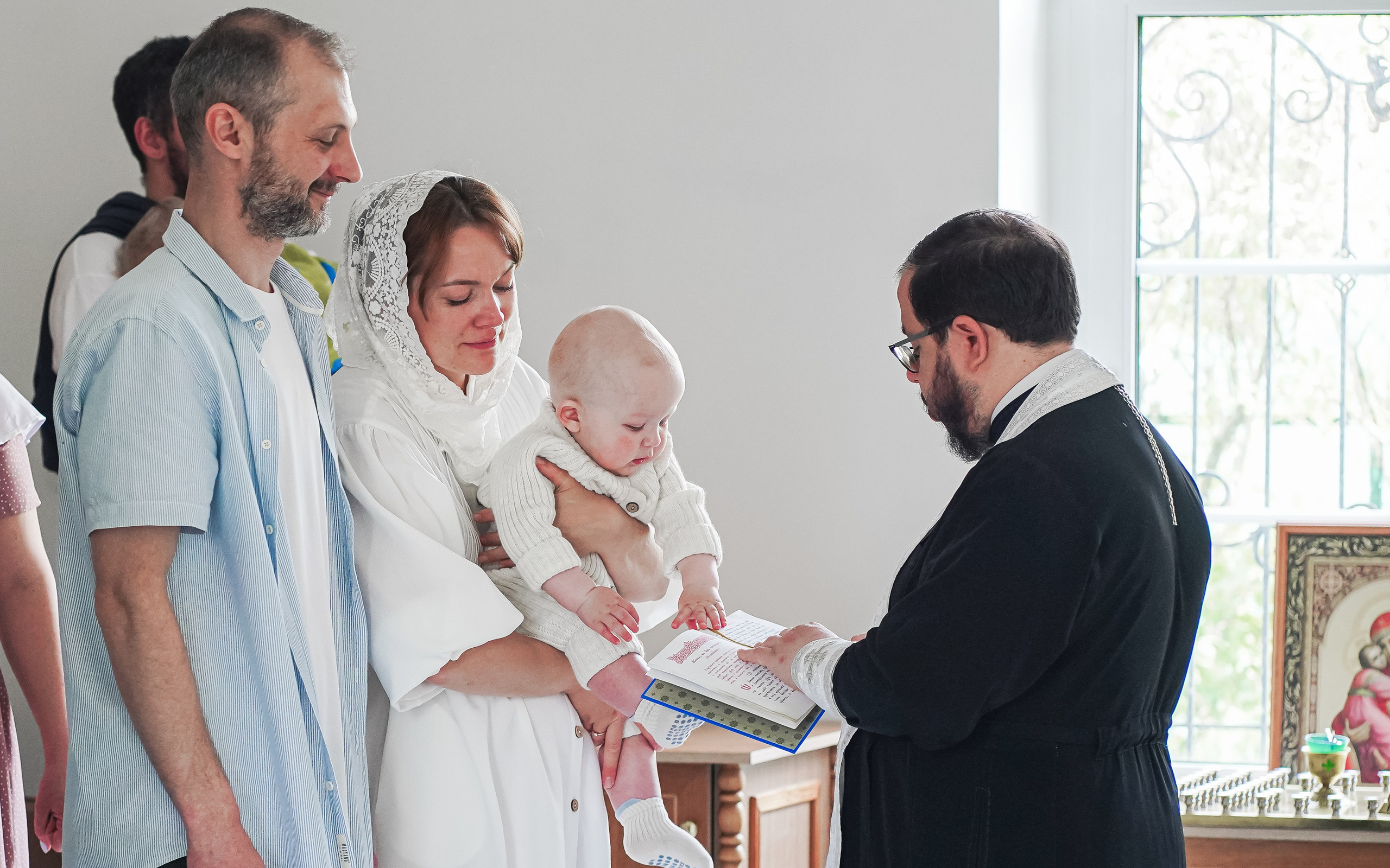 Крещение Георгия. Семейный и детский фотограф в Москве (Тинао) Галкина Алевтина