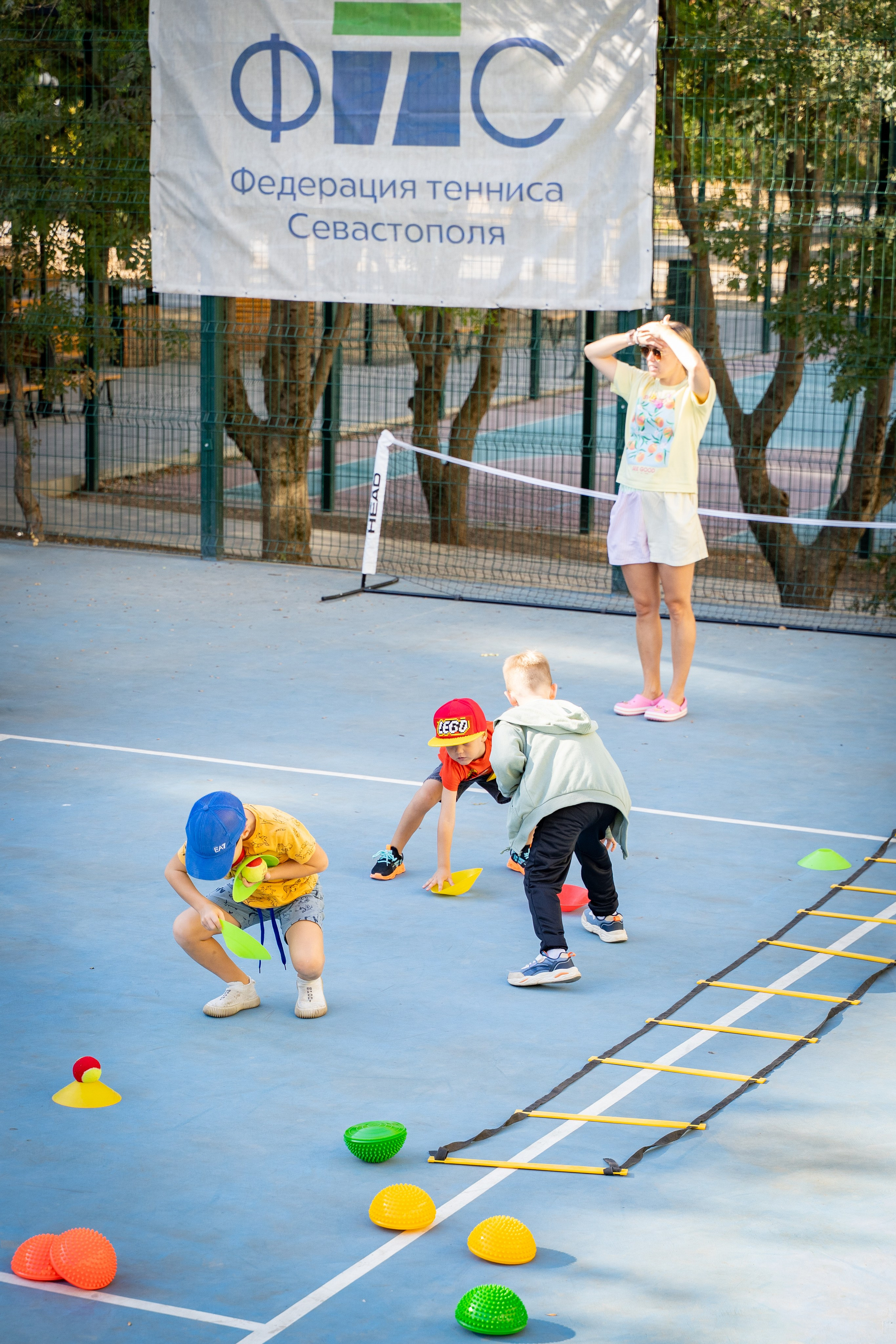Федерация тенниса Севастополь. Малыши. Анастасия Дунаева. Фотограф в Севастополе